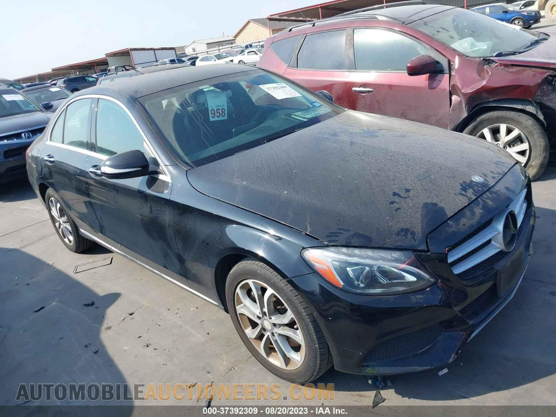 55SWF4KB8FU013084 MERCEDES-BENZ C 2015