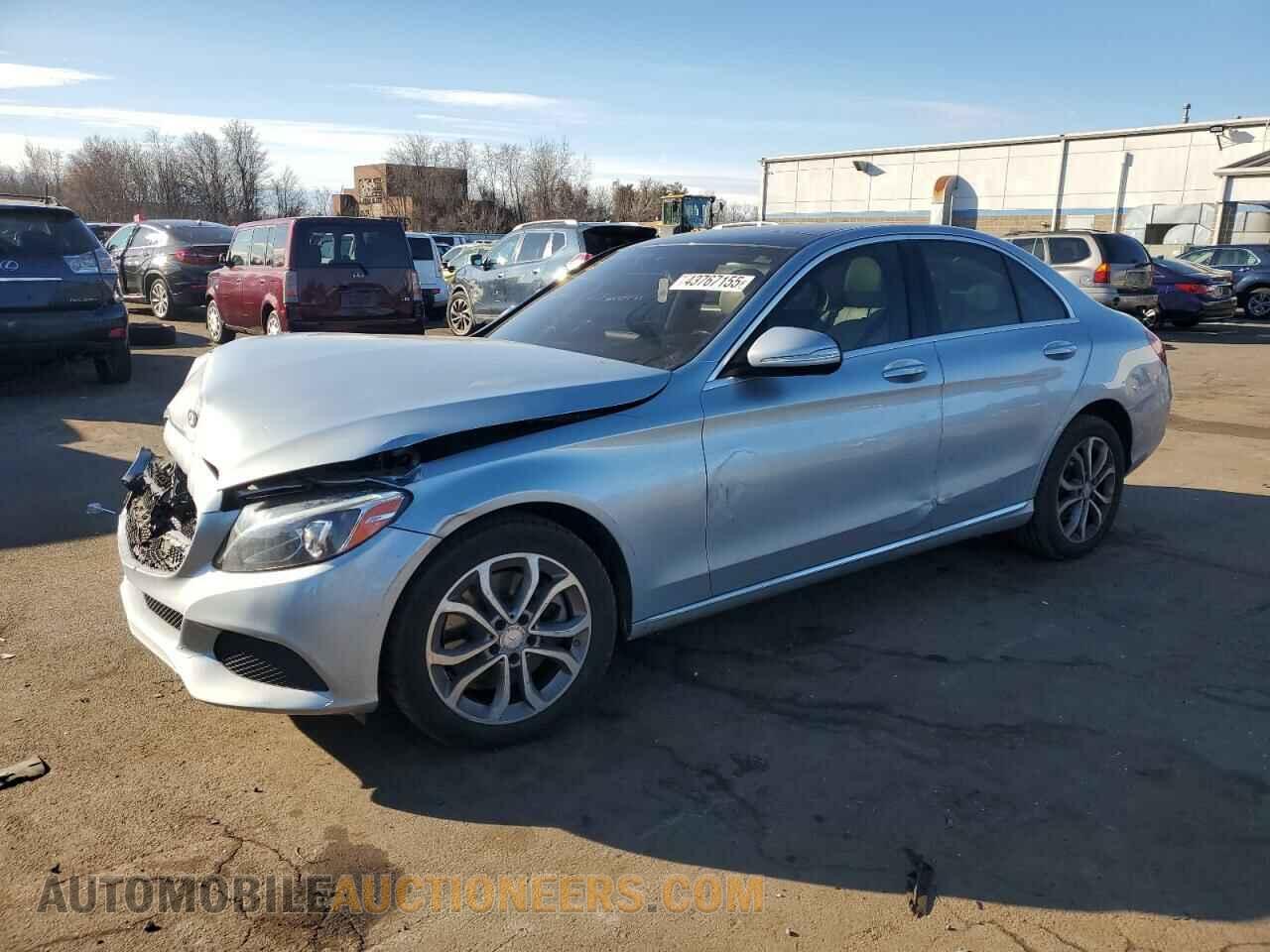 55SWF4KB8FU014641 MERCEDES-BENZ C-CLASS 2015
