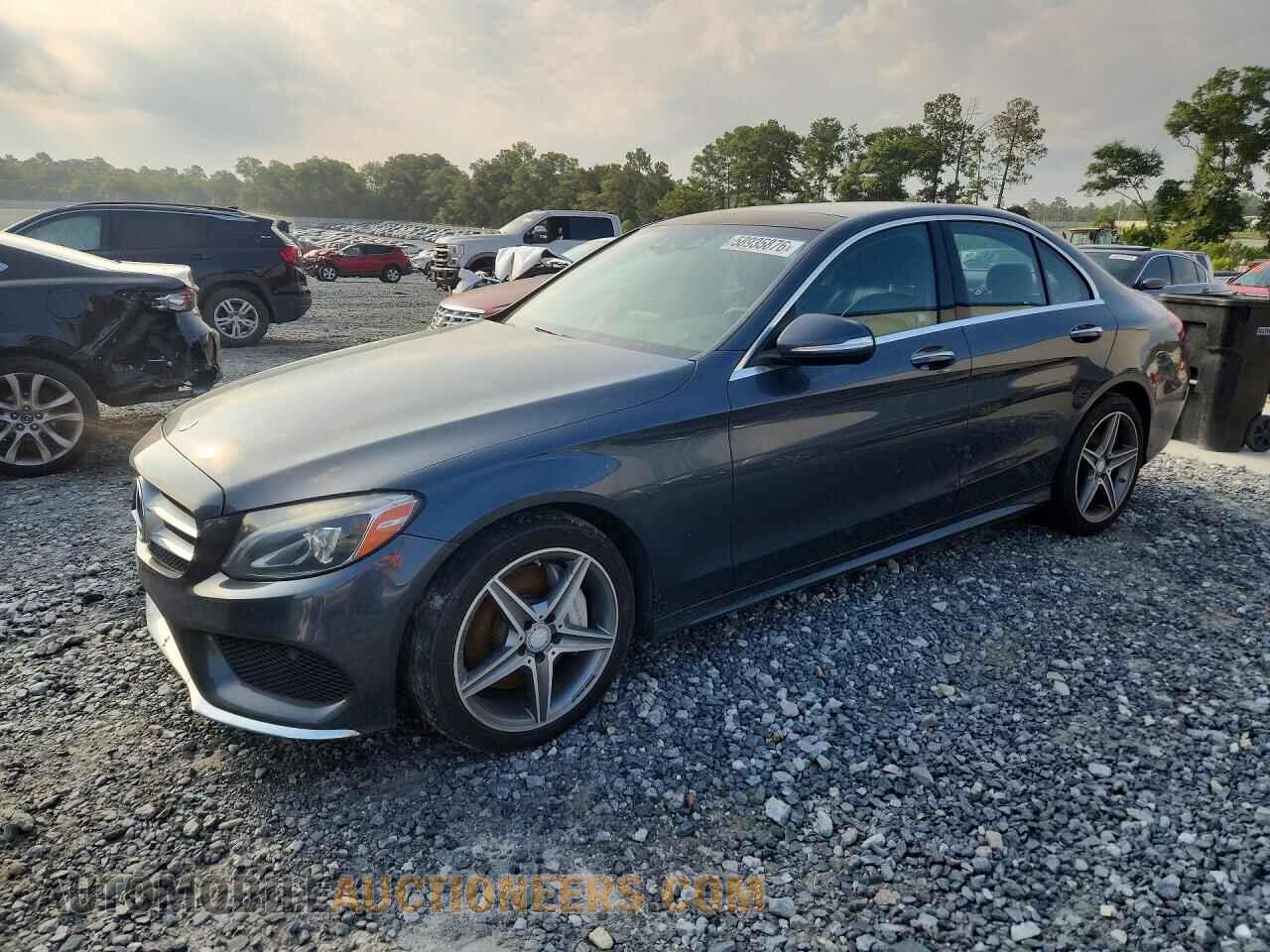 55SWF4KB8FU015126 MERCEDES-BENZ C-CLASS 2015