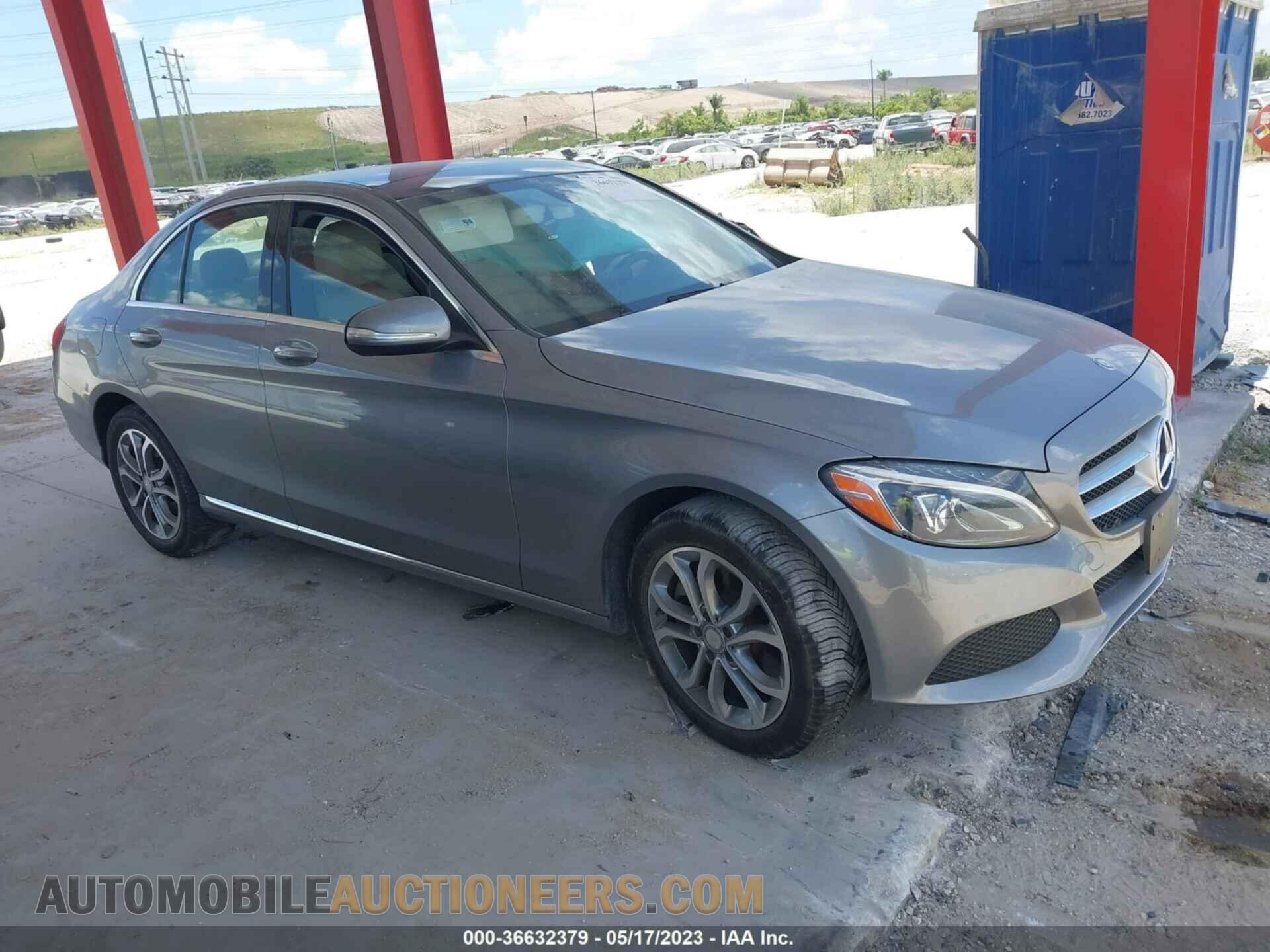 55SWF4KB8FU019788 MERCEDES-BENZ C-CLASS 2015