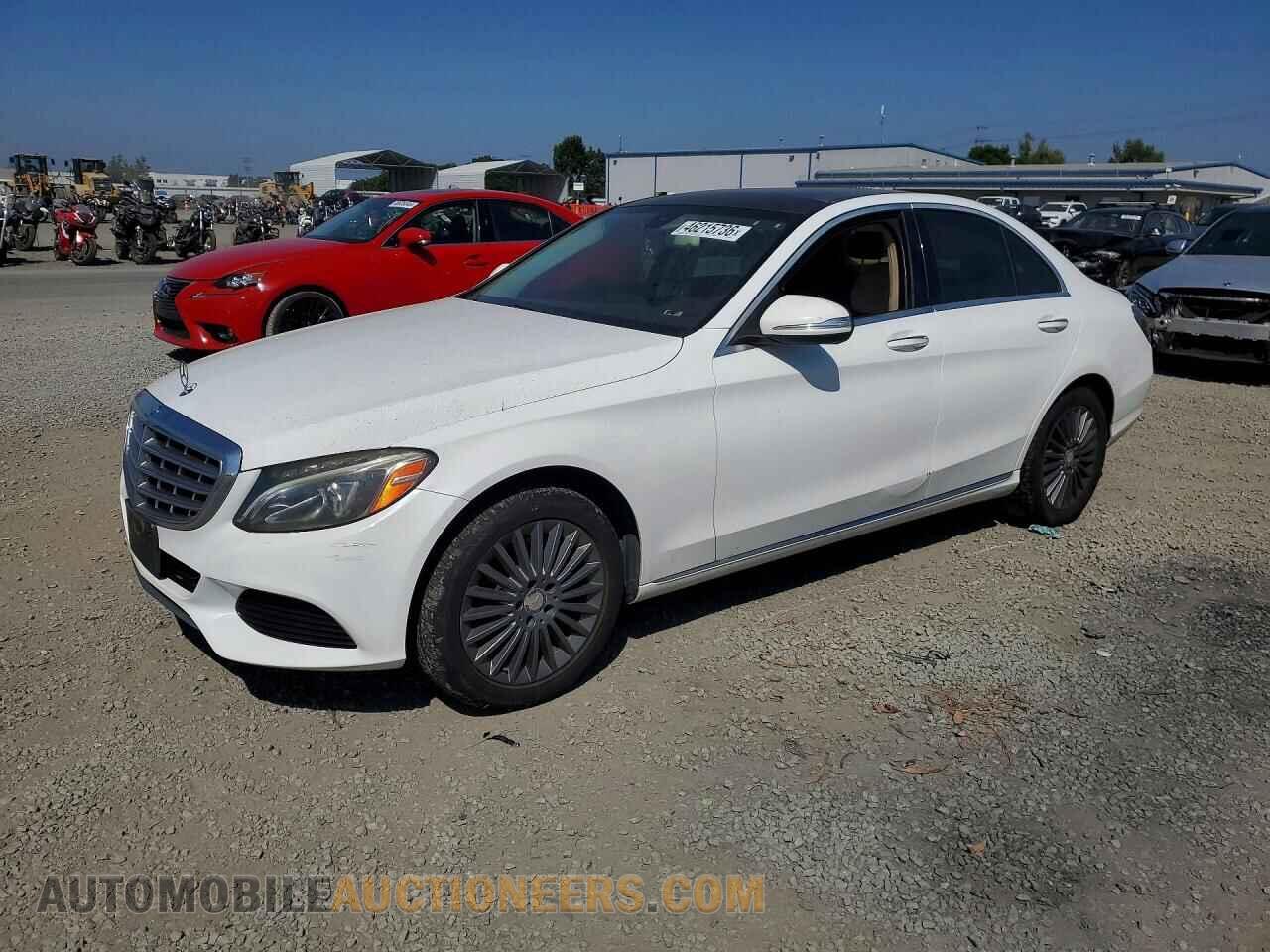 55SWF4KB8FU023677 MERCEDES-BENZ C-CLASS 2015