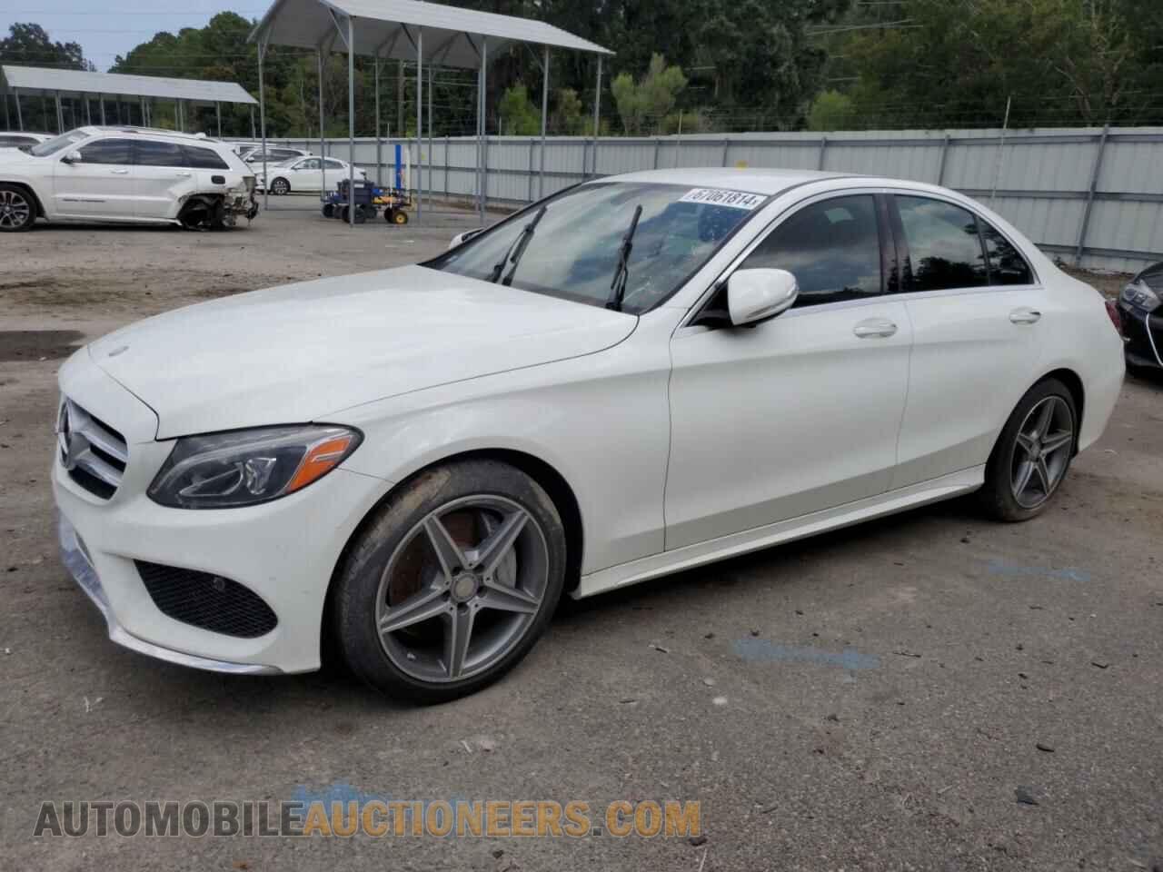 55SWF4KB8FU026644 MERCEDES-BENZ C-CLASS 2015