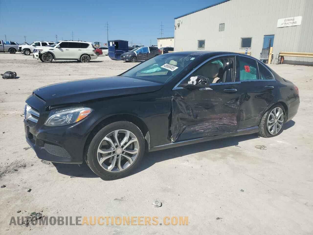 55SWF4KB8FU027261 MERCEDES-BENZ C-CLASS 2015
