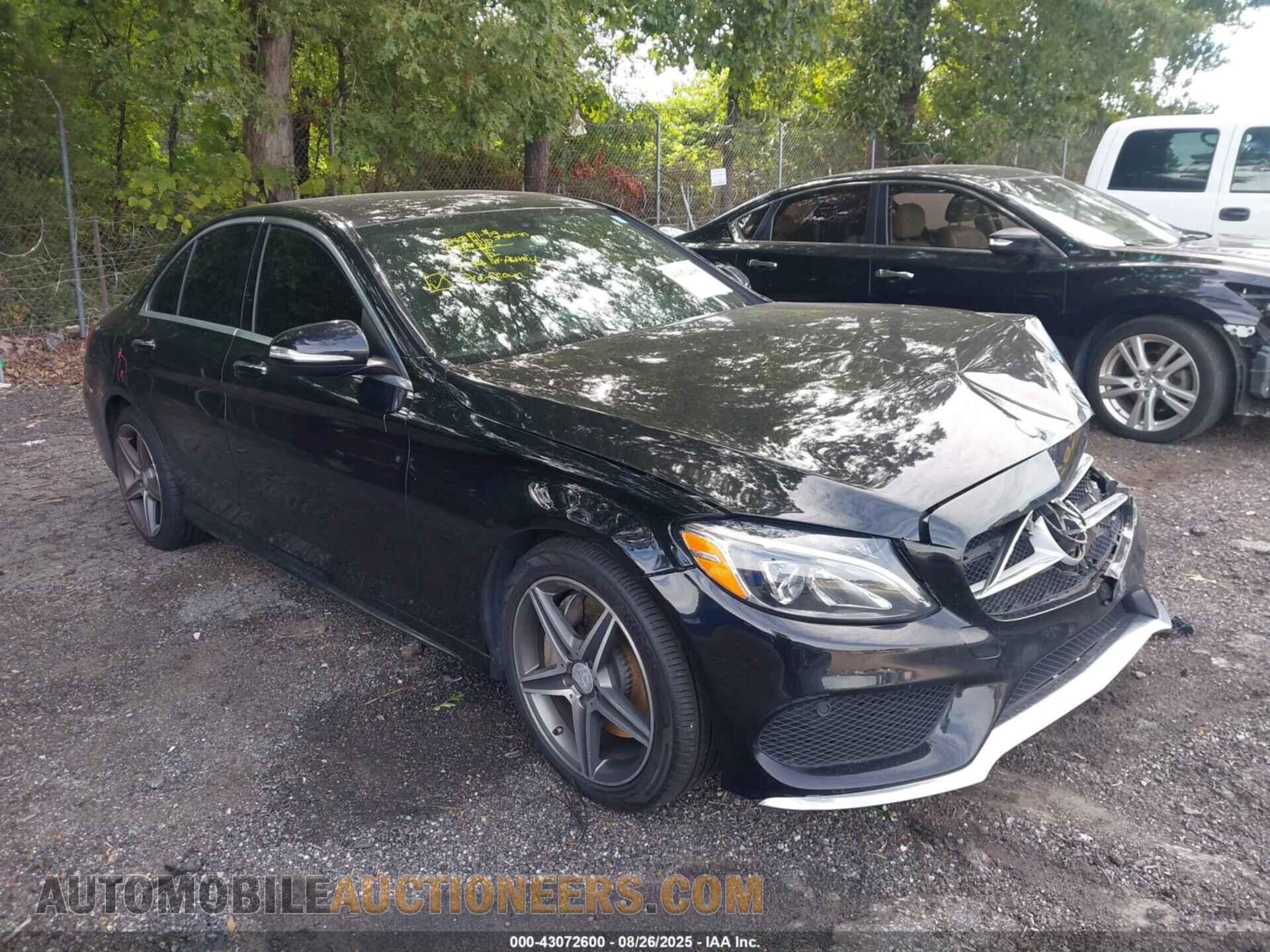 55SWF4KB8FU027535 MERCEDES-BENZ C 300 2015