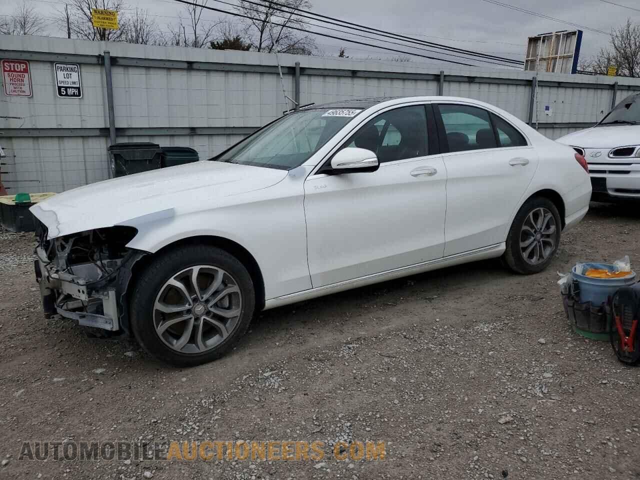 55SWF4KB8FU028006 MERCEDES-BENZ C-CLASS 2015