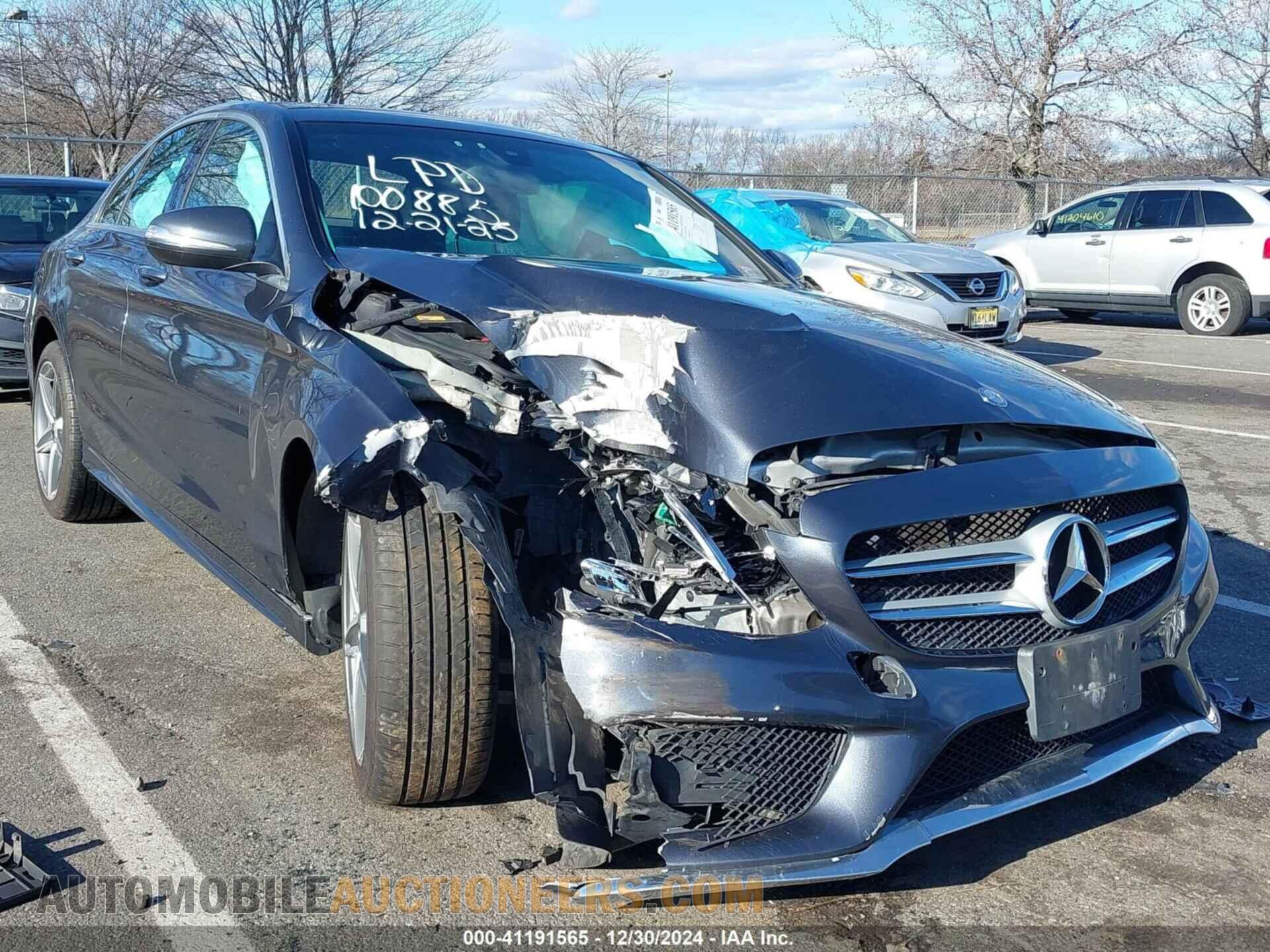 55SWF4KB8FU030709 MERCEDES-BENZ C 300 2015