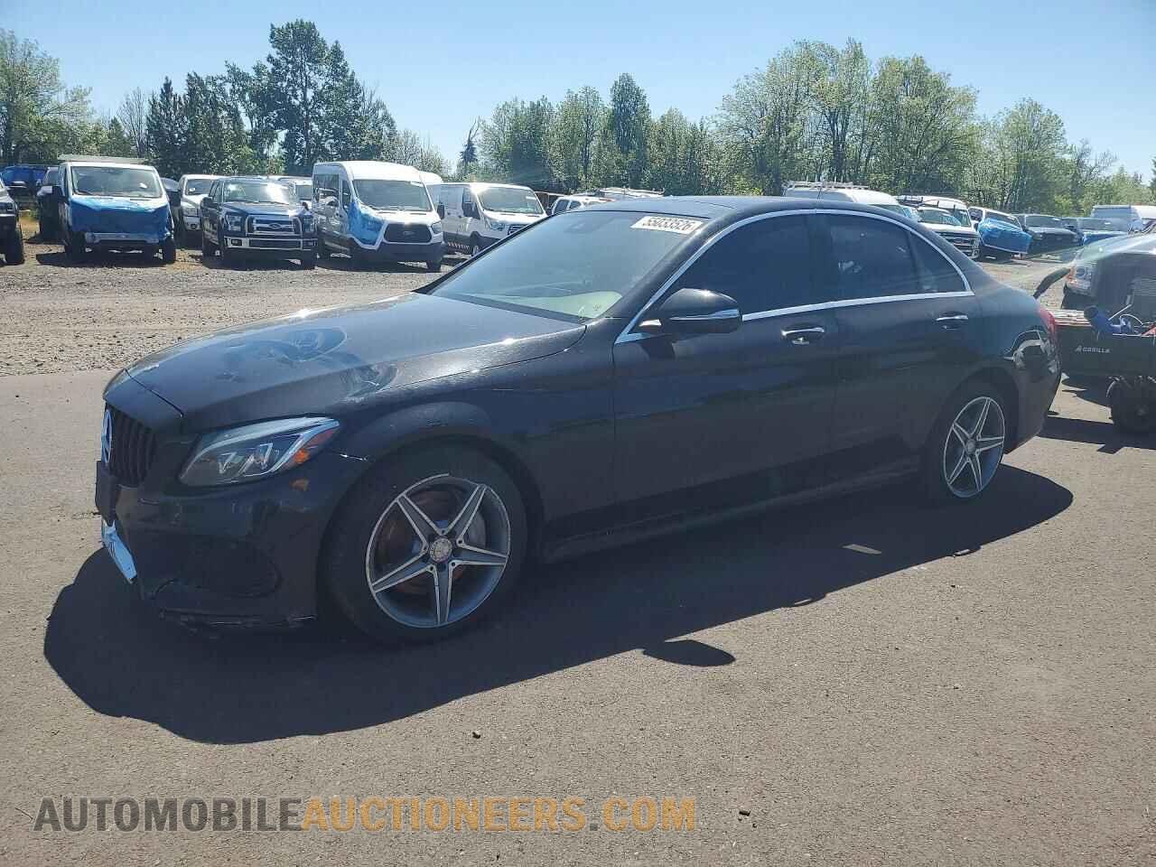 55SWF4KB8FU030760 MERCEDES-BENZ C-CLASS 2015