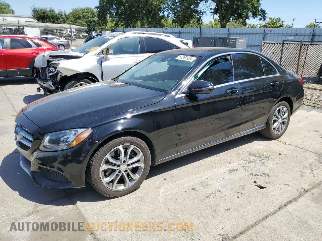 55SWF4KB8FU032329 MERCEDES-BENZ C-CLASS 2015