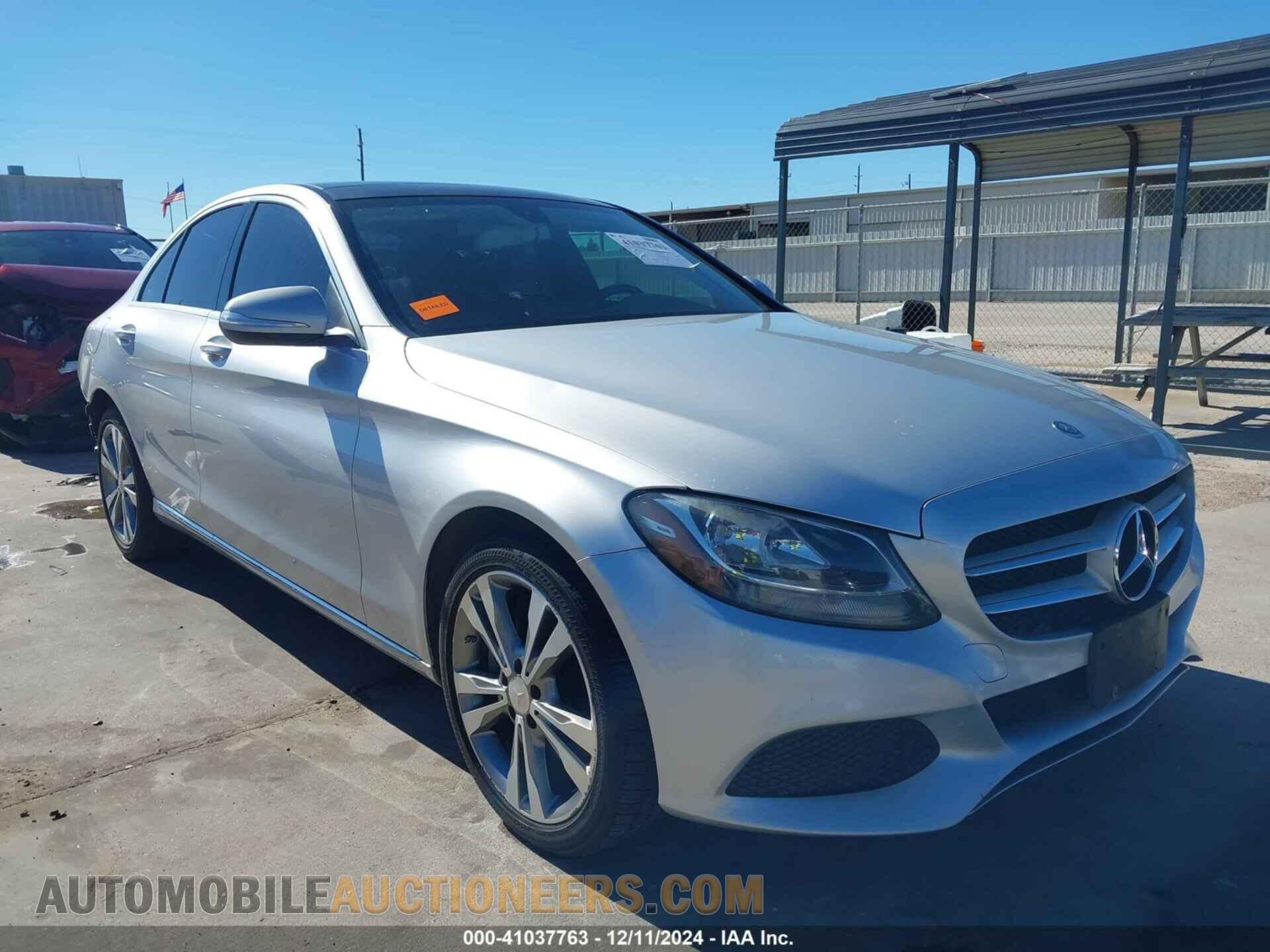 55SWF4KB8FU034839 MERCEDES-BENZ C 300 2015