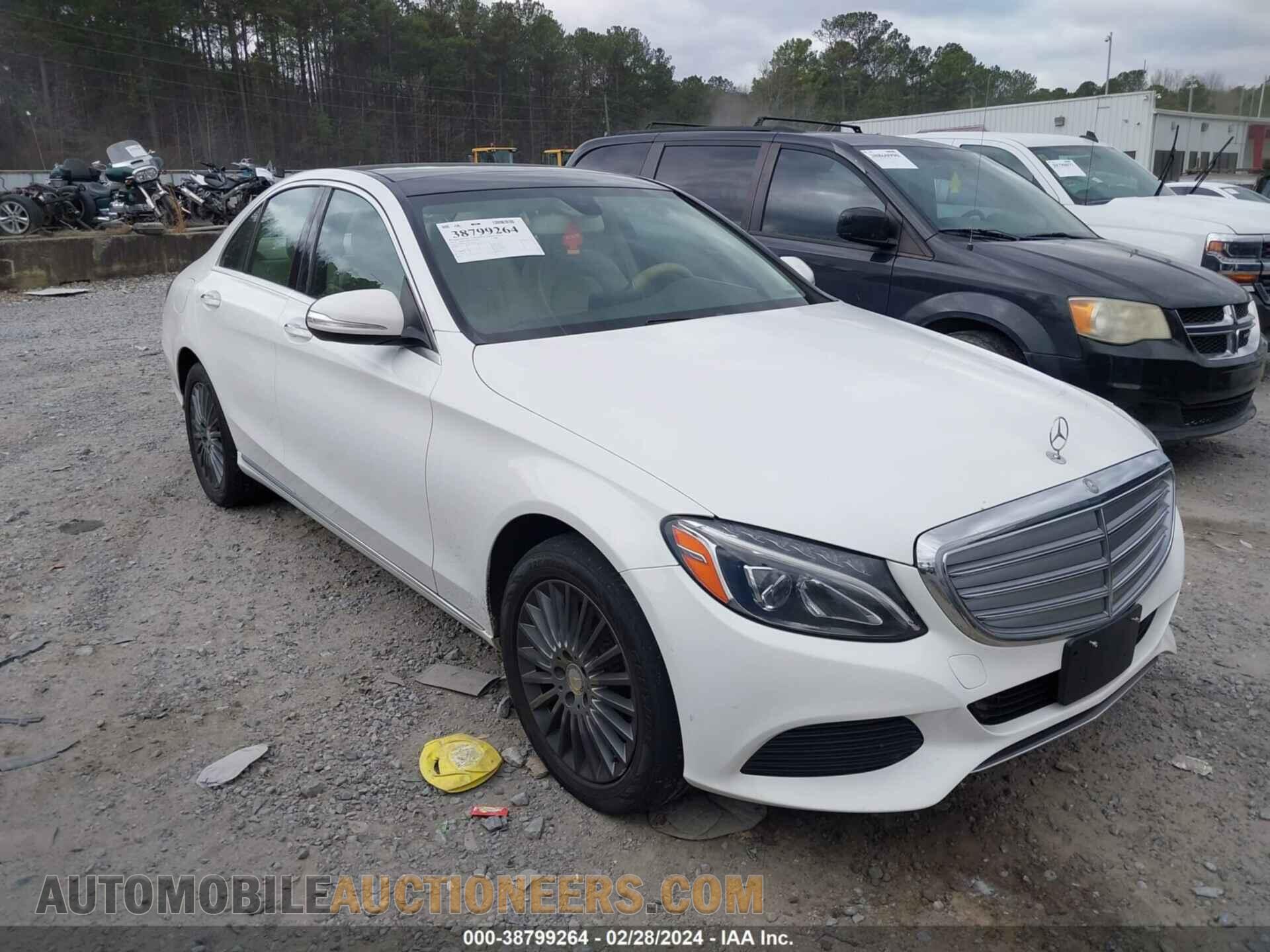 55SWF4KB8FU035442 MERCEDES-BENZ C 300 2015