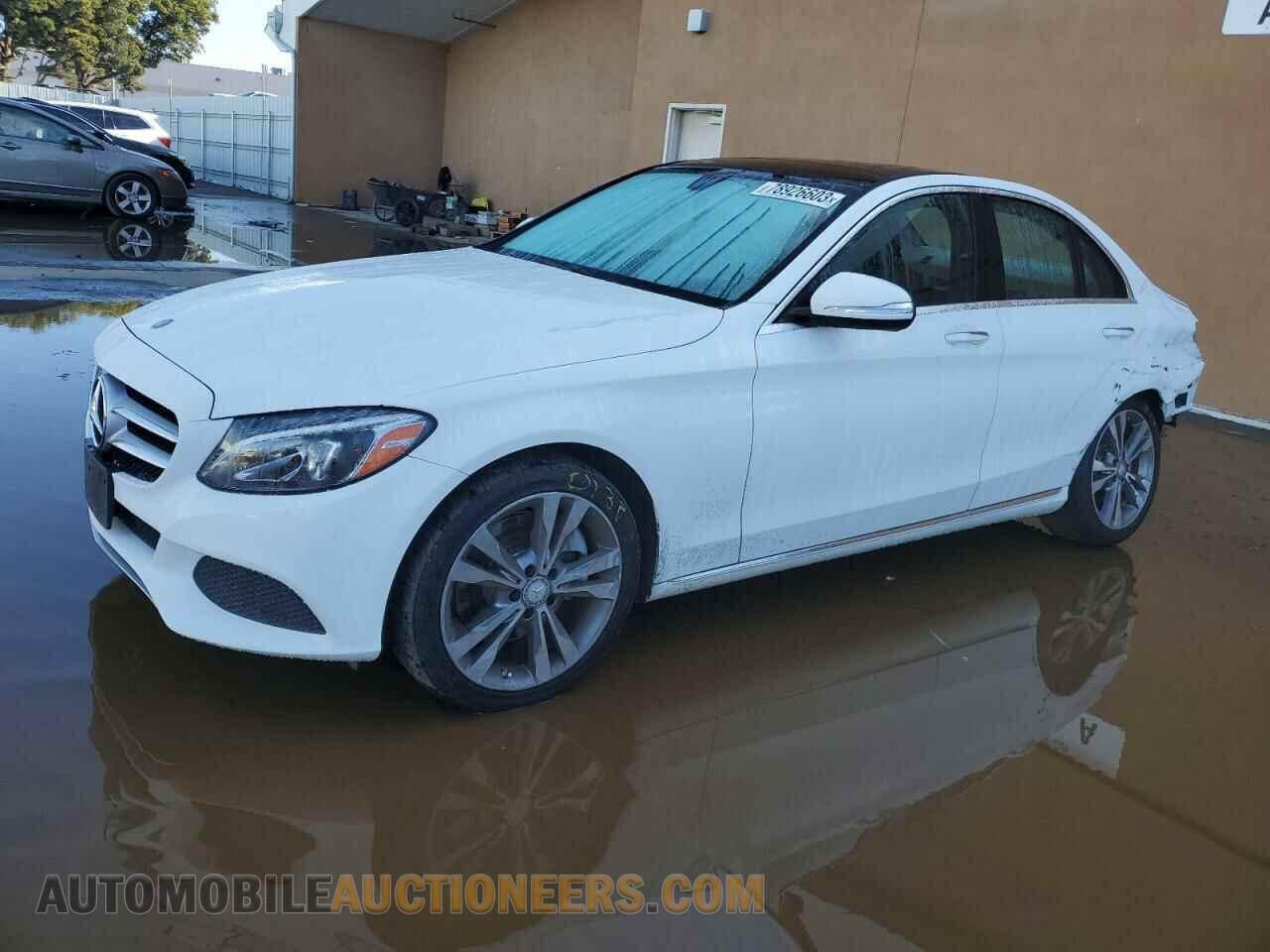 55SWF4KB8FU036400 MERCEDES-BENZ C-CLASS 2015
