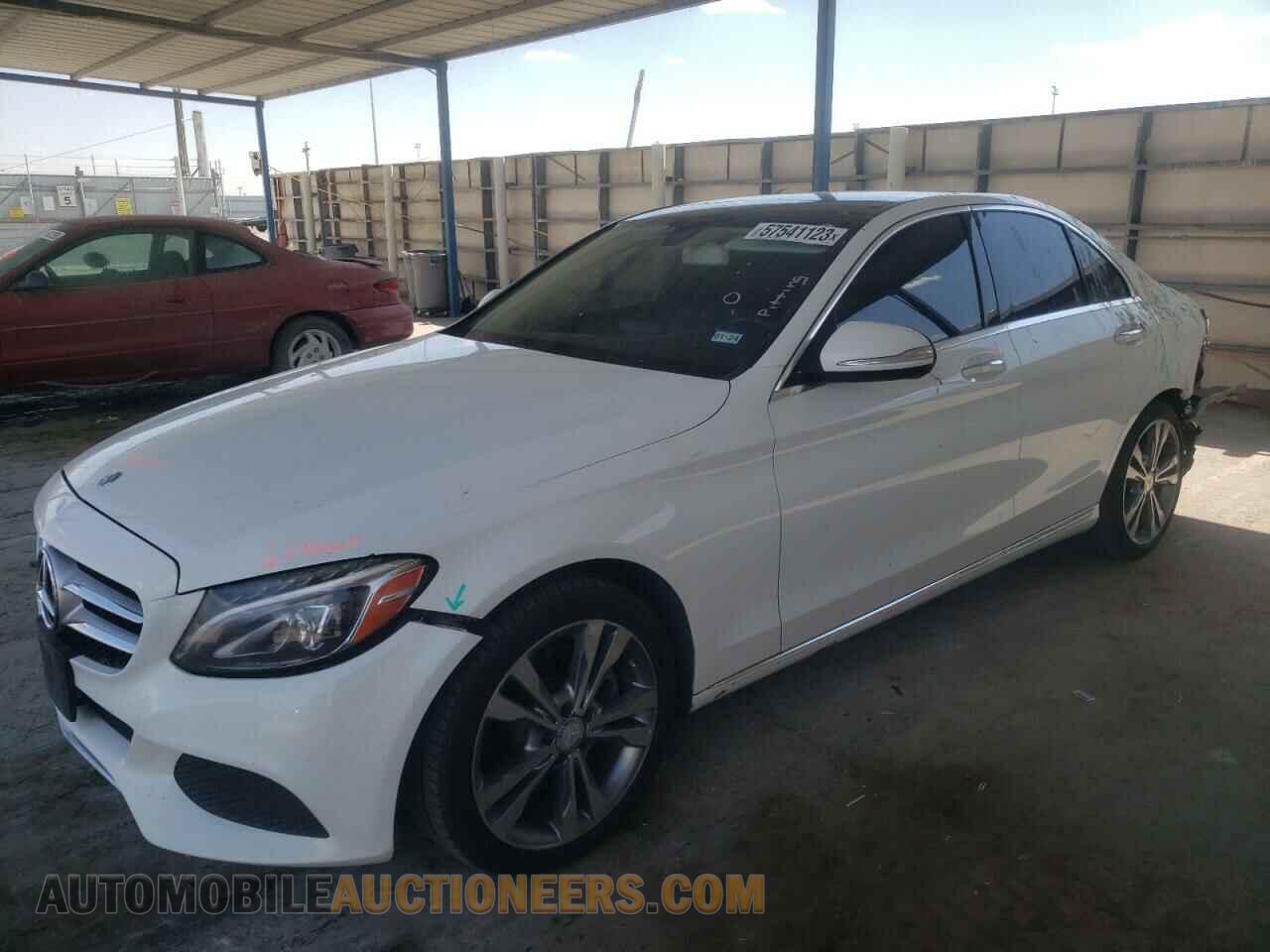 55SWF4KB8FU036641 MERCEDES-BENZ C-CLASS 2015