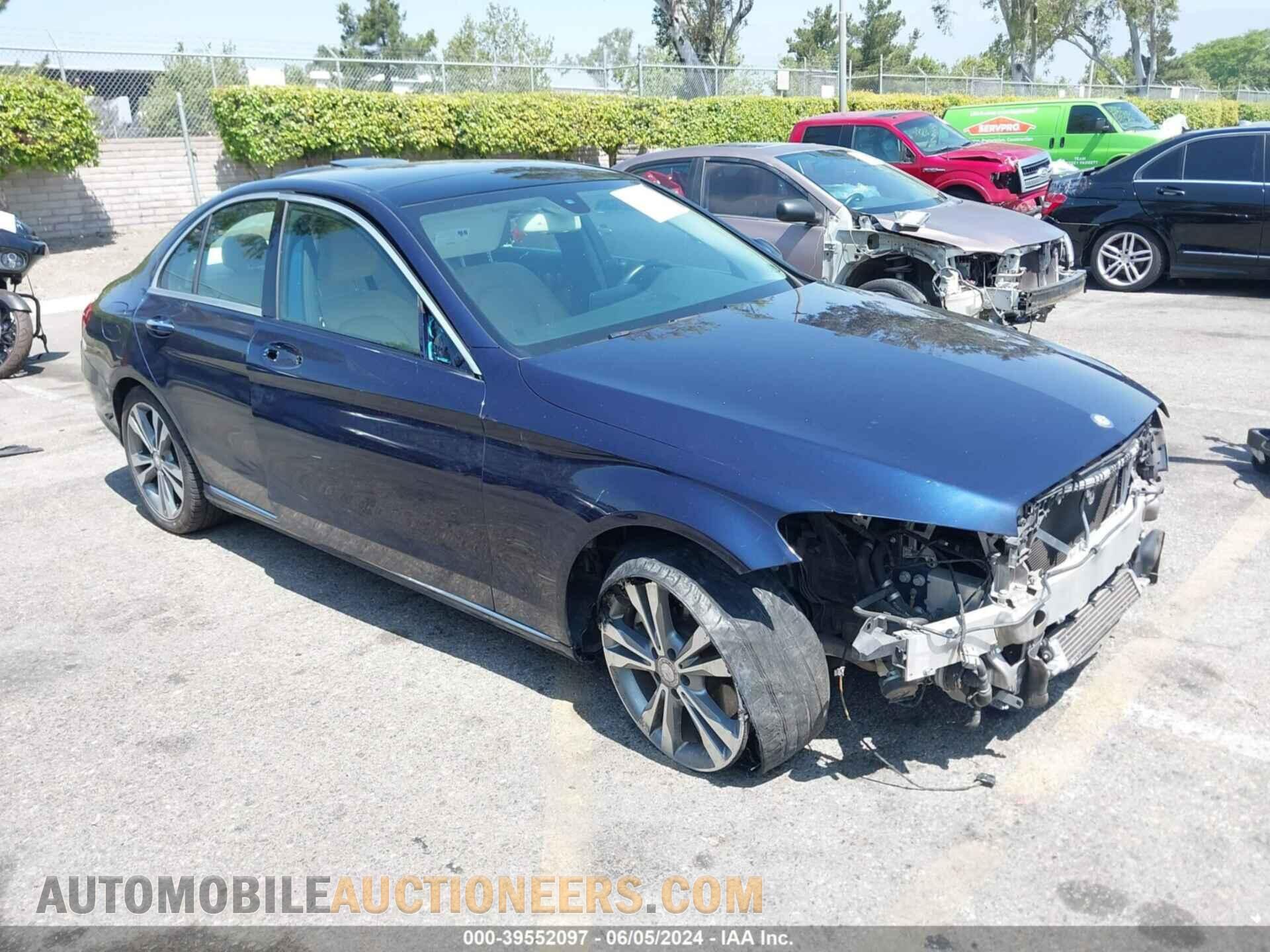 55SWF4KB8FU037076 MERCEDES-BENZ C 300 2015