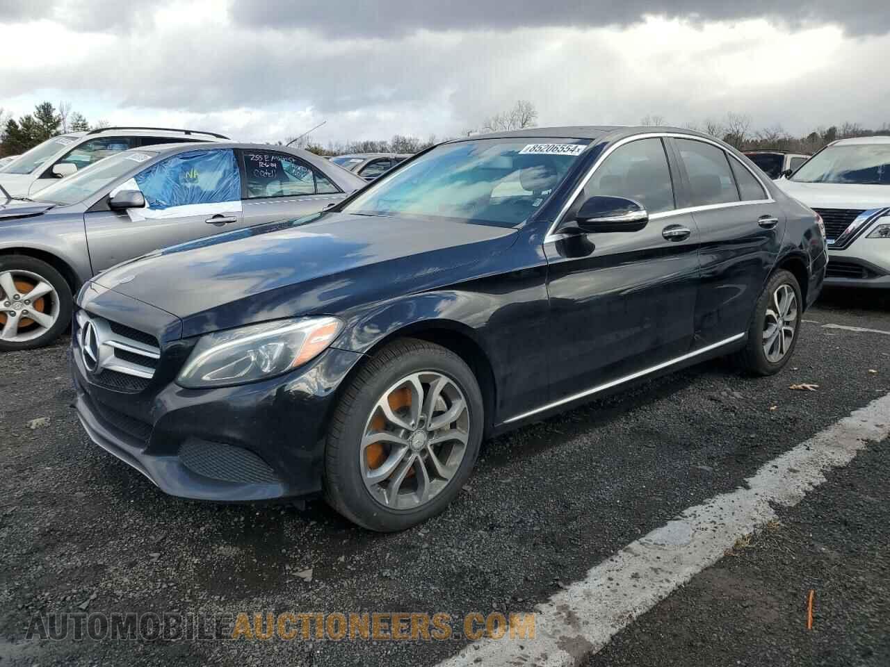 55SWF4KB8FU037515 MERCEDES-BENZ C-CLASS 2015