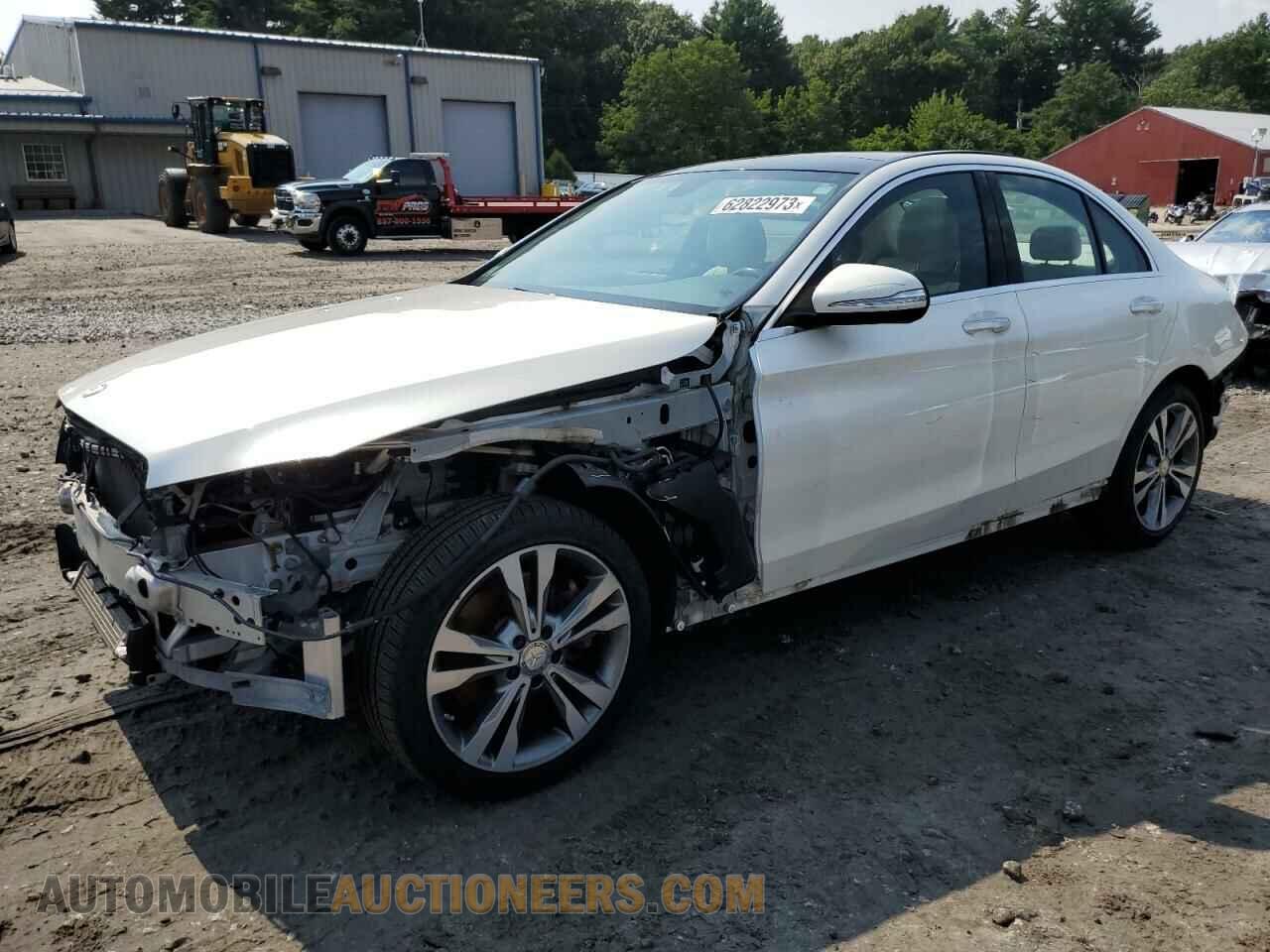 55SWF4KB8FU039409 MERCEDES-BENZ C-CLASS 2015