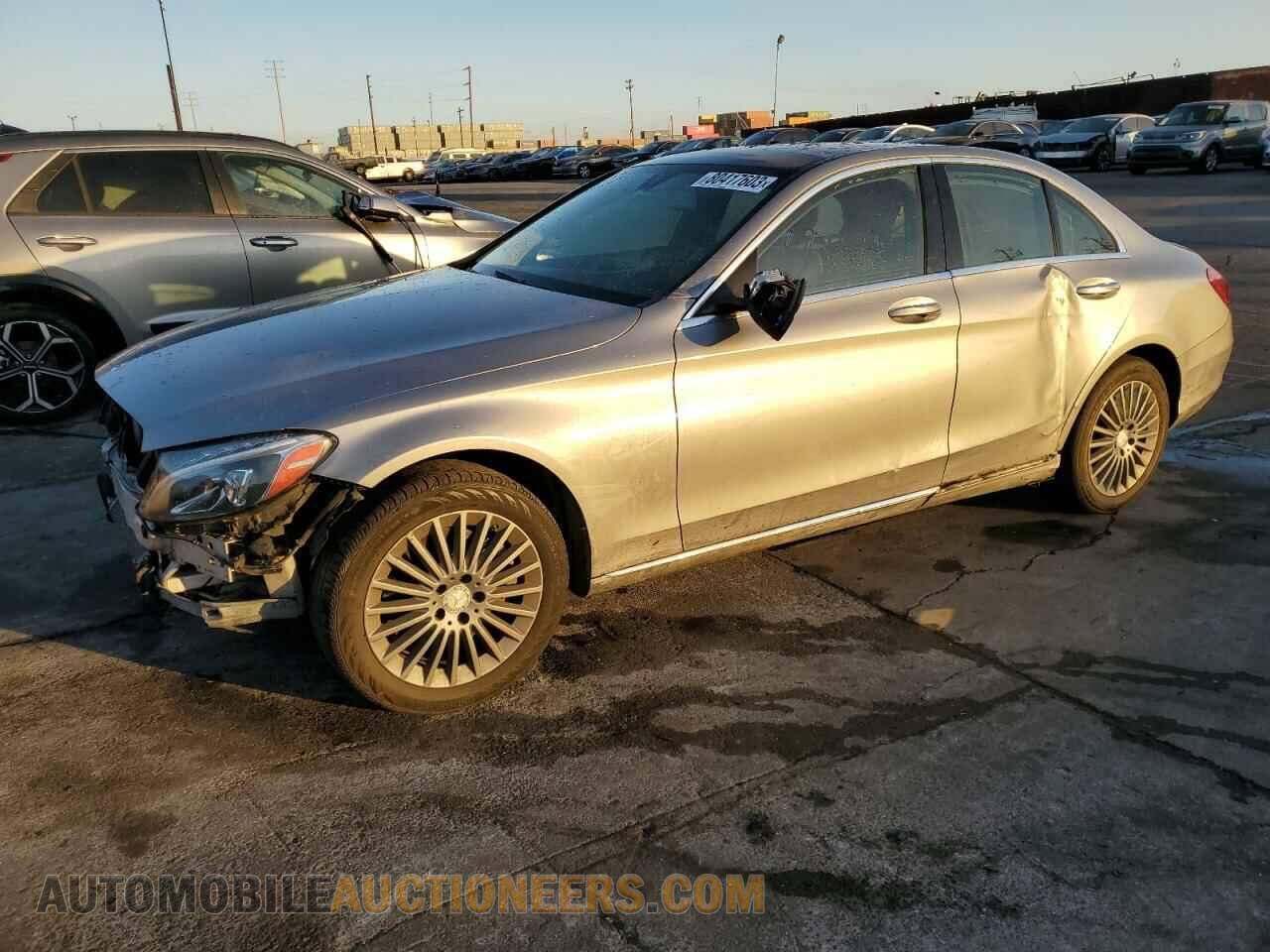 55SWF4KB8FU040186 MERCEDES-BENZ C-CLASS 2015