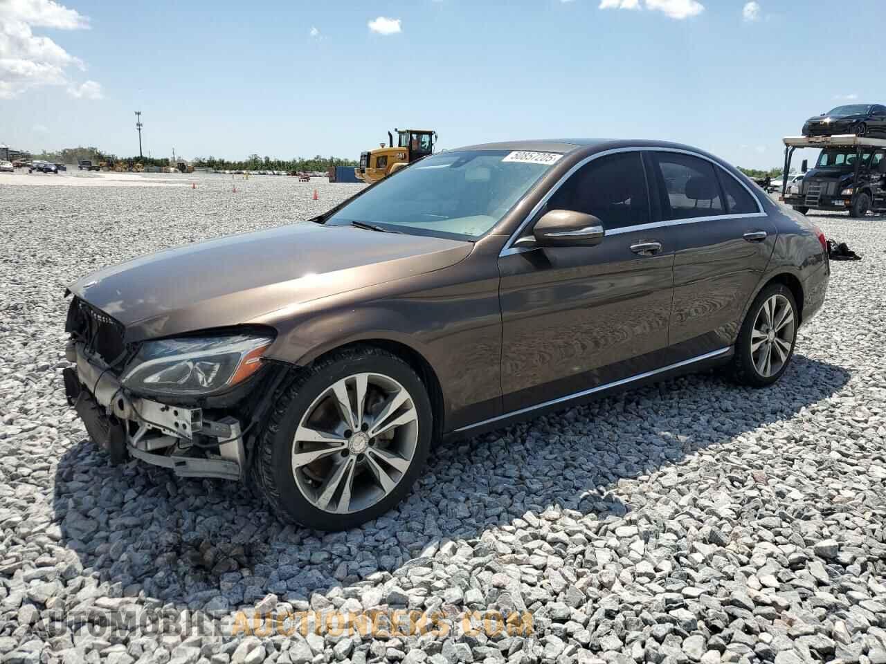 55SWF4KB8FU041323 MERCEDES-BENZ C-CLASS 2015