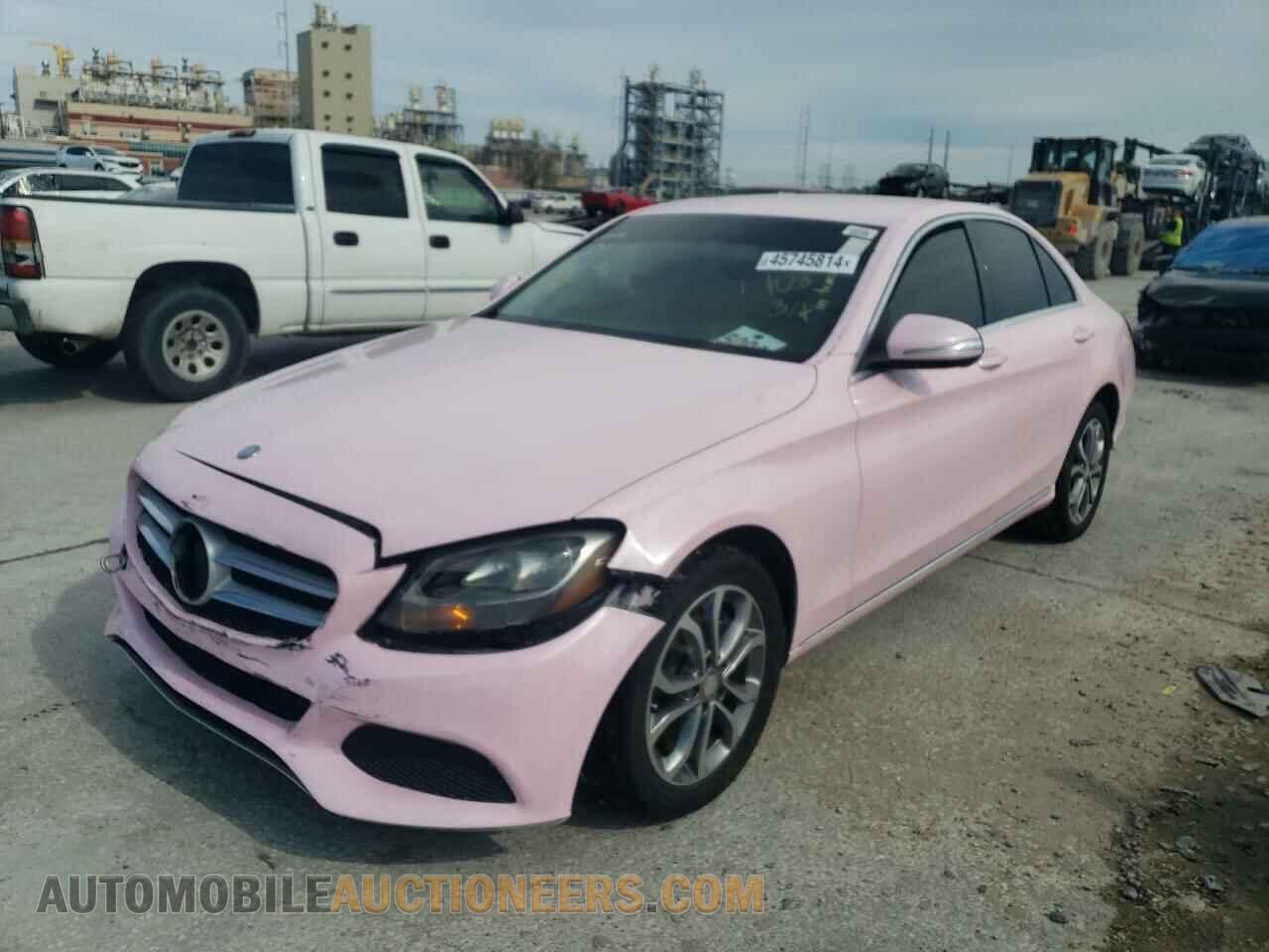 55SWF4KB8FU041645 MERCEDES-BENZ C-CLASS 2015
