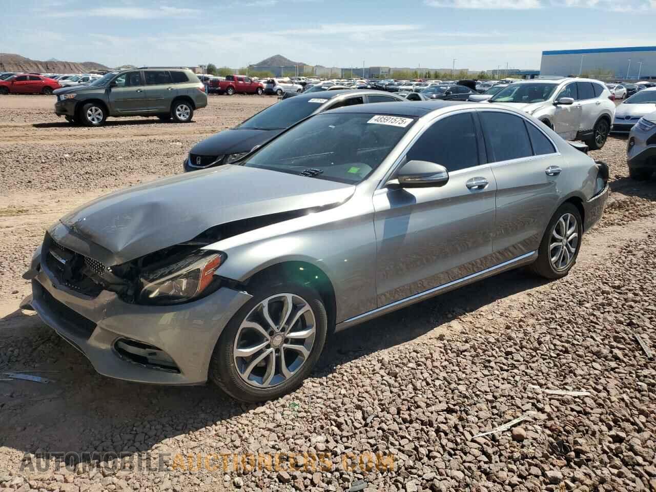 55SWF4KB8FU042326 MERCEDES-BENZ C-CLASS 2015