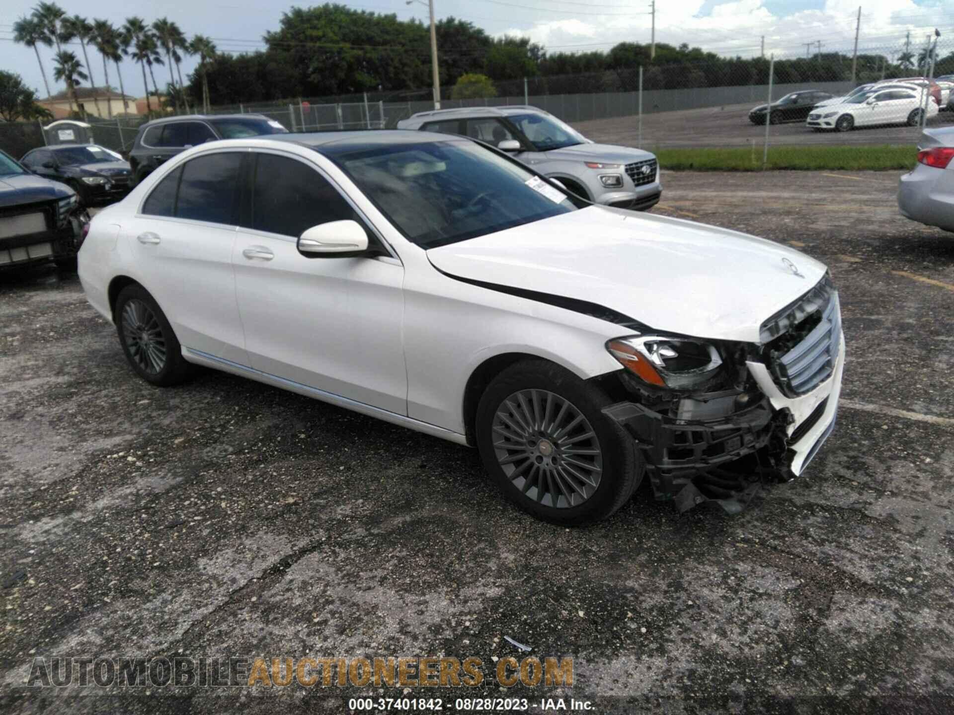 55SWF4KB8FU042486 MERCEDES-BENZ C 2015