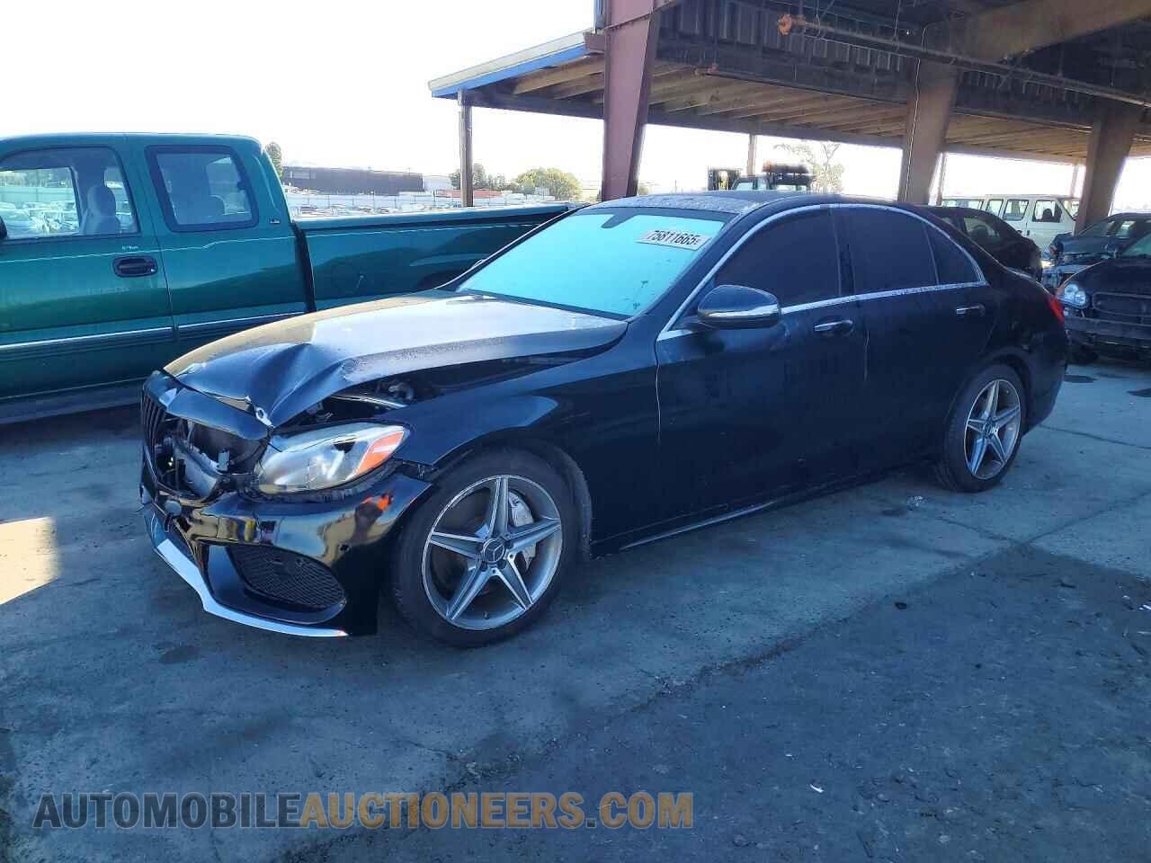 55SWF4KB8FU042696 MERCEDES-BENZ C-CLASS 2015
