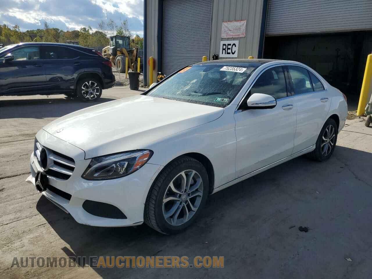 55SWF4KB8FU049101 MERCEDES-BENZ C-CLASS 2015