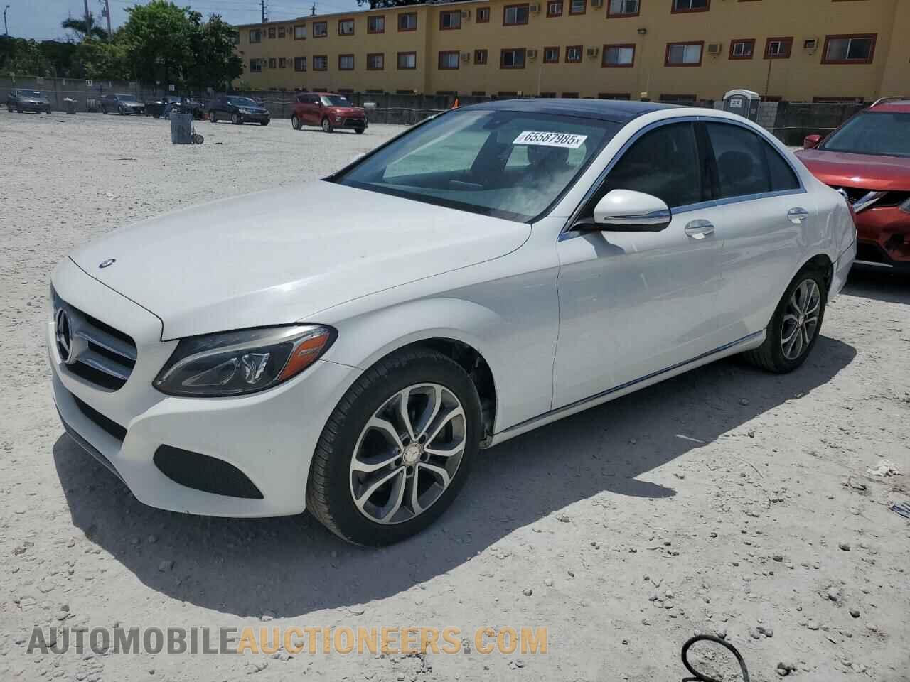 55SWF4KB8FU050703 MERCEDES-BENZ C-CLASS 2015