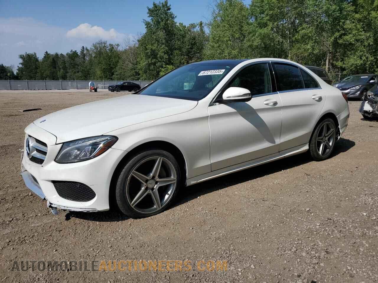55SWF4KB8FU053553 MERCEDES-BENZ C-CLASS 2015