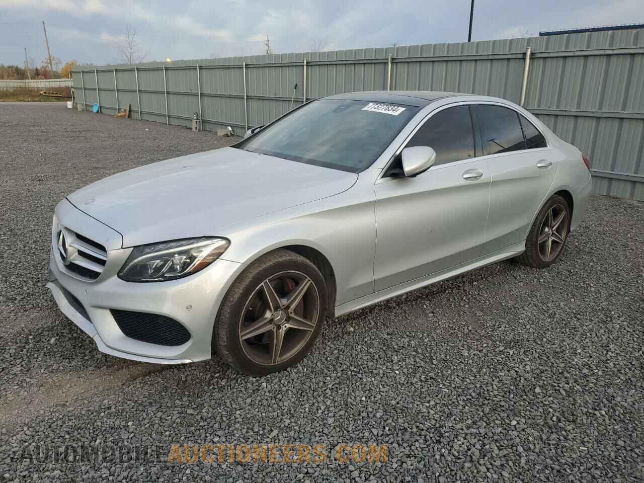 55SWF4KB8FU054119 MERCEDES-BENZ C-CLASS 2015