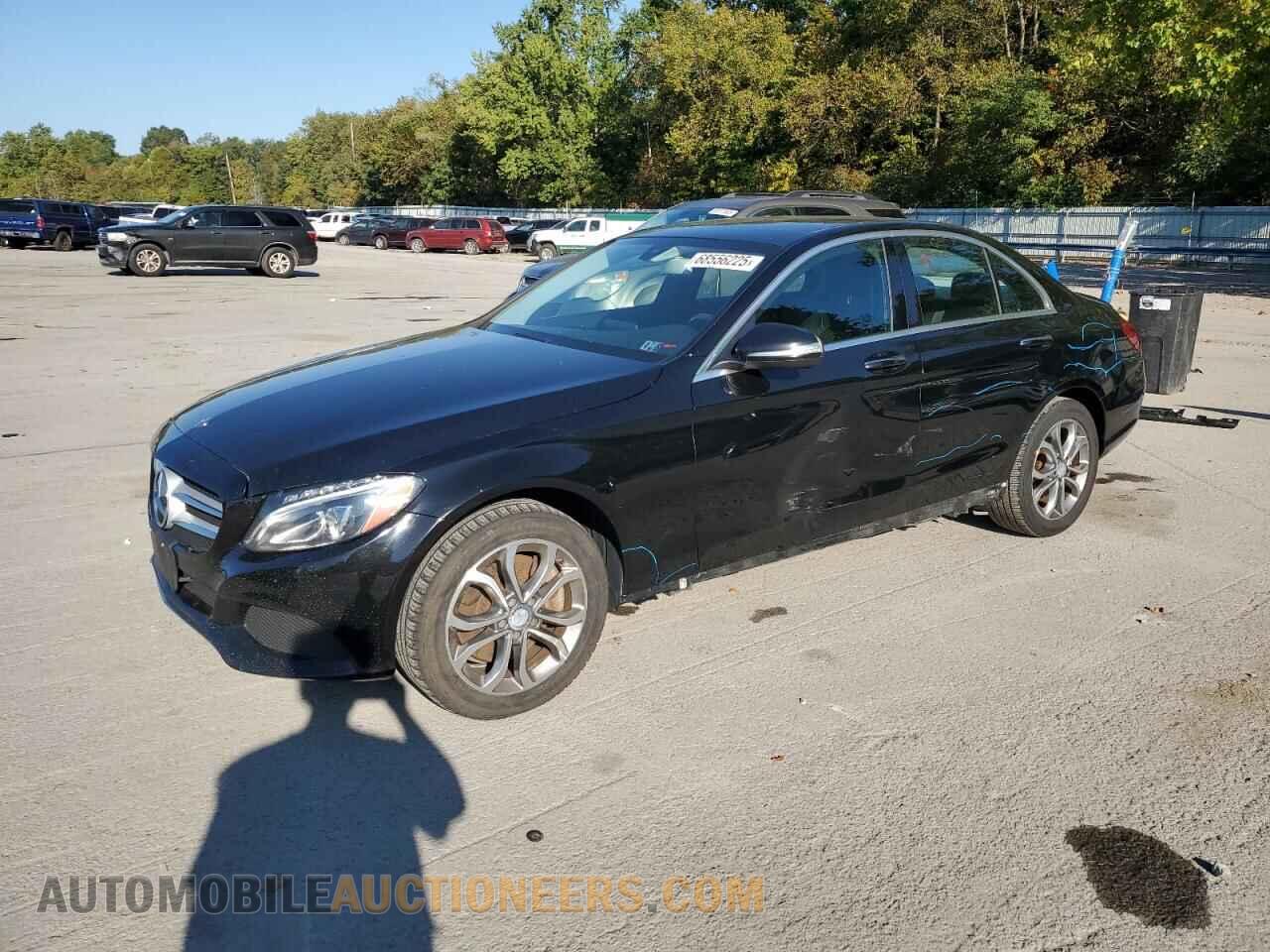 55SWF4KB8FU058039 MERCEDES-BENZ C-CLASS 2015