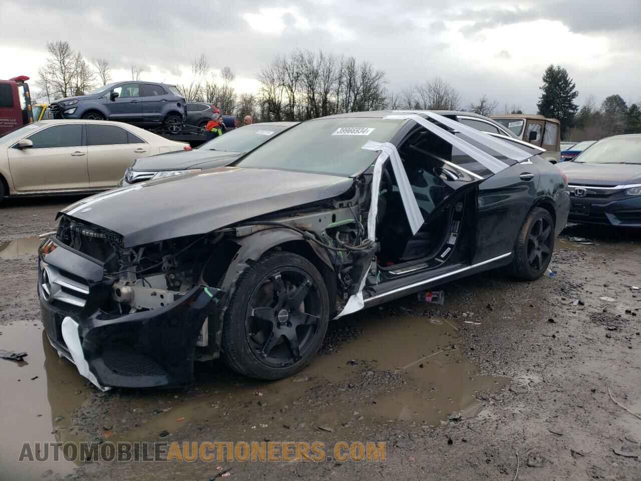 55SWF4KB8FU059448 MERCEDES-BENZ C-CLASS 2015
