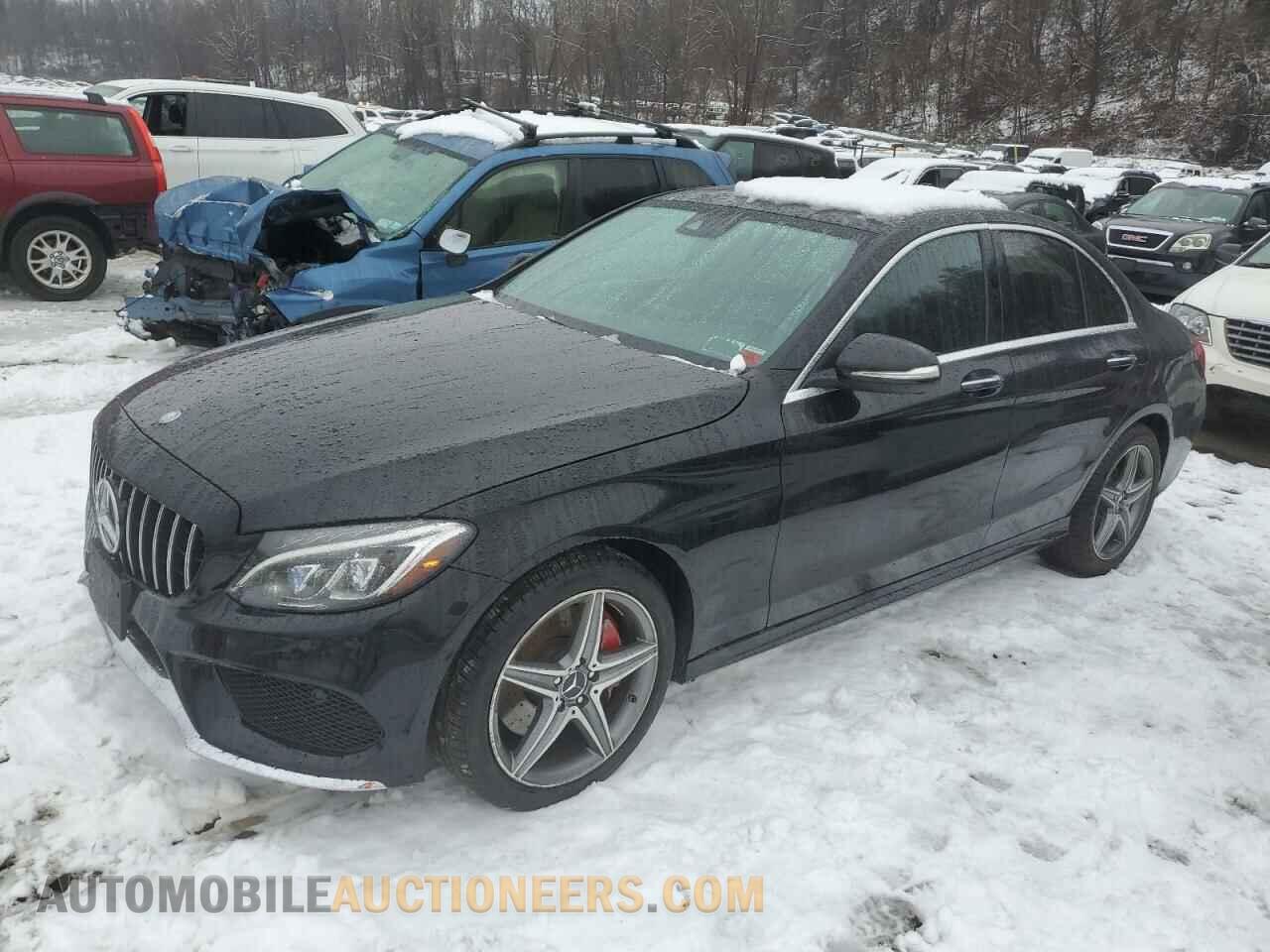 55SWF4KB8FU059496 MERCEDES-BENZ C-CLASS 2015