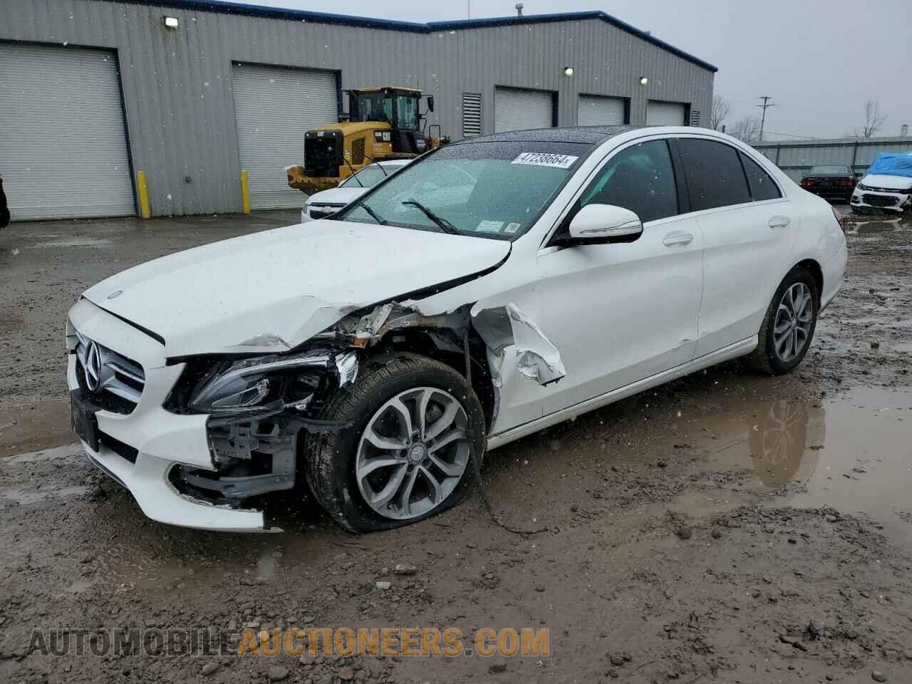 55SWF4KB8FU064519 MERCEDES-BENZ C-CLASS 2015