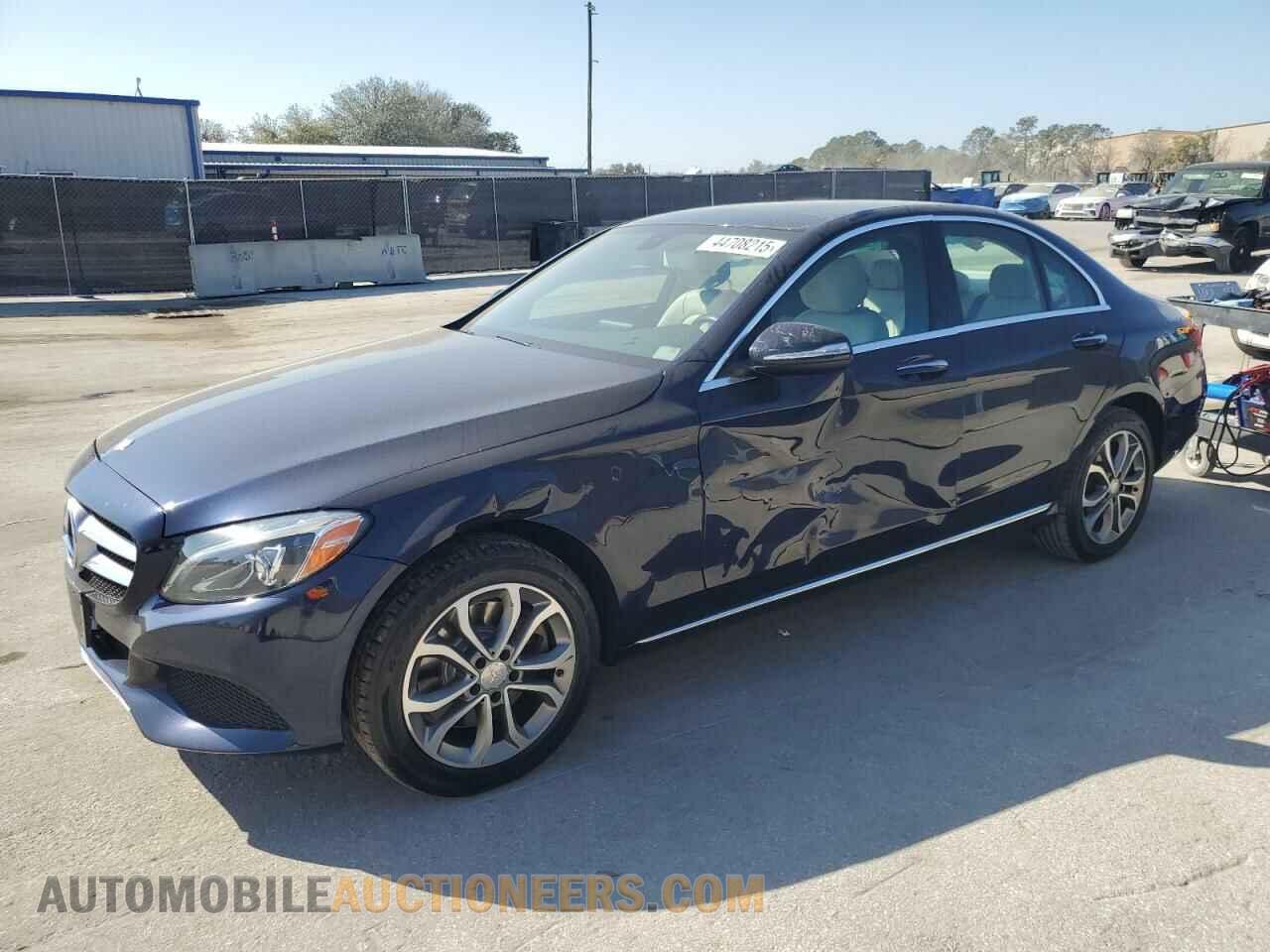 55SWF4KB8FU065685 MERCEDES-BENZ C-CLASS 2015