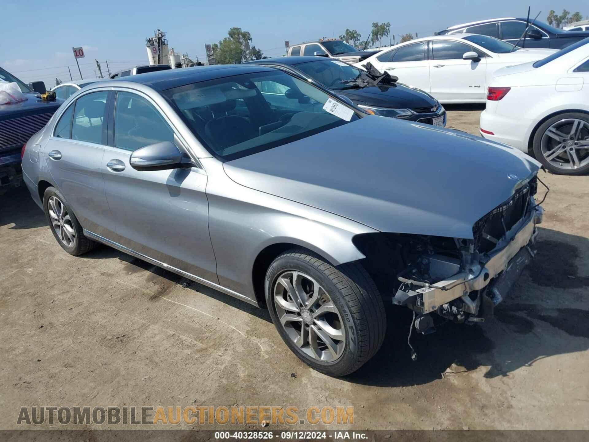 55SWF4KB8FU069767 MERCEDES-BENZ C 300 2015