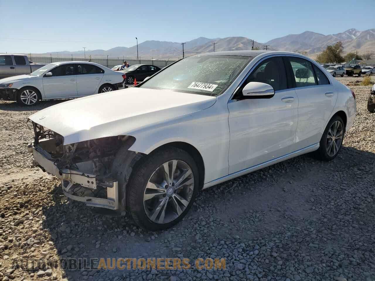 55SWF4KB8FU070644 MERCEDES-BENZ C-CLASS 2015