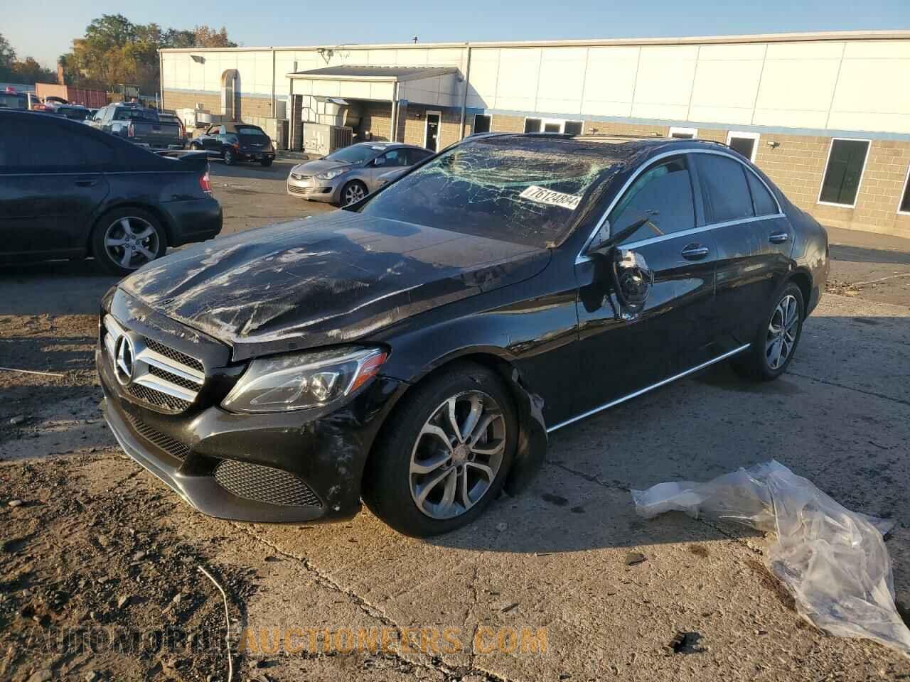 55SWF4KB8FU073169 MERCEDES-BENZ C-CLASS 2015