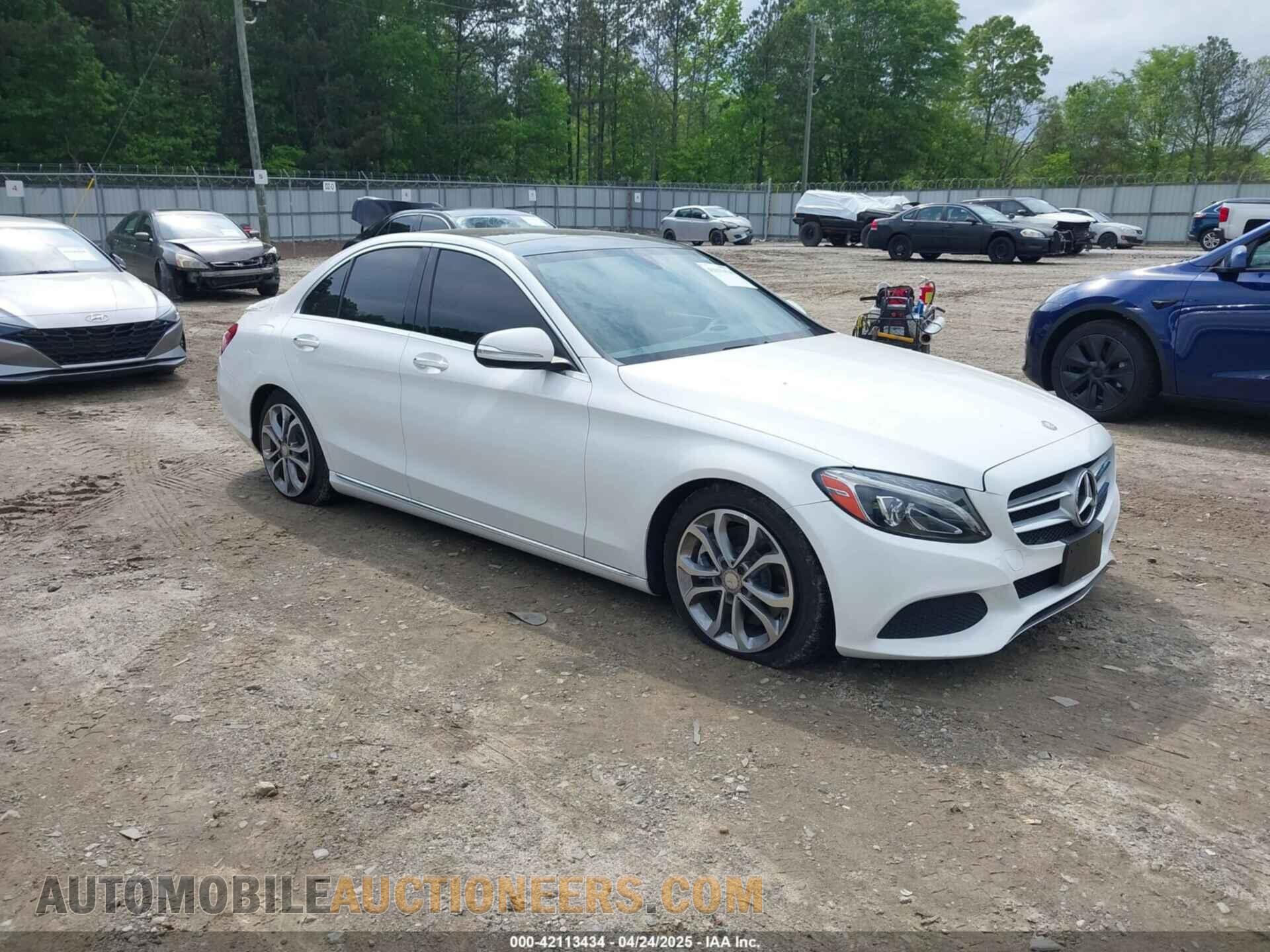 55SWF4KB8FU074936 MERCEDES-BENZ C 300 2015