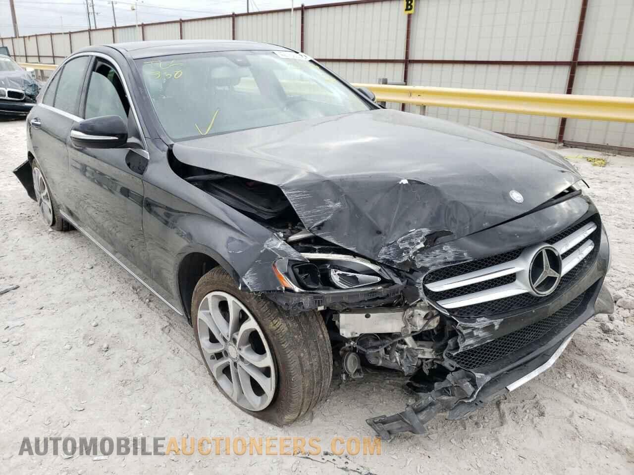55SWF4KB8FU079876 MERCEDES-BENZ C-CLASS 2015