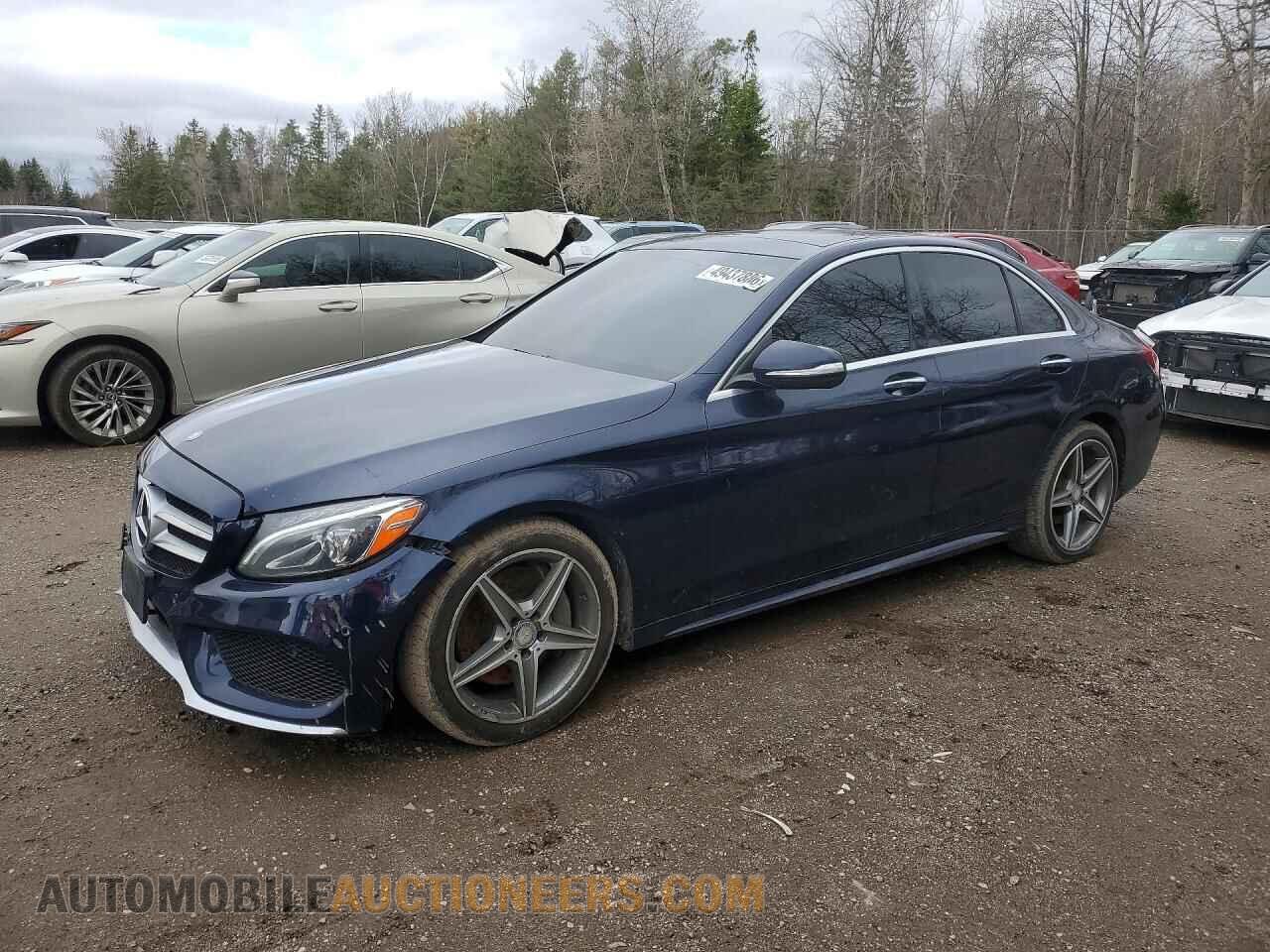 55SWF4KB8FU080462 MERCEDES-BENZ C-CLASS 2015