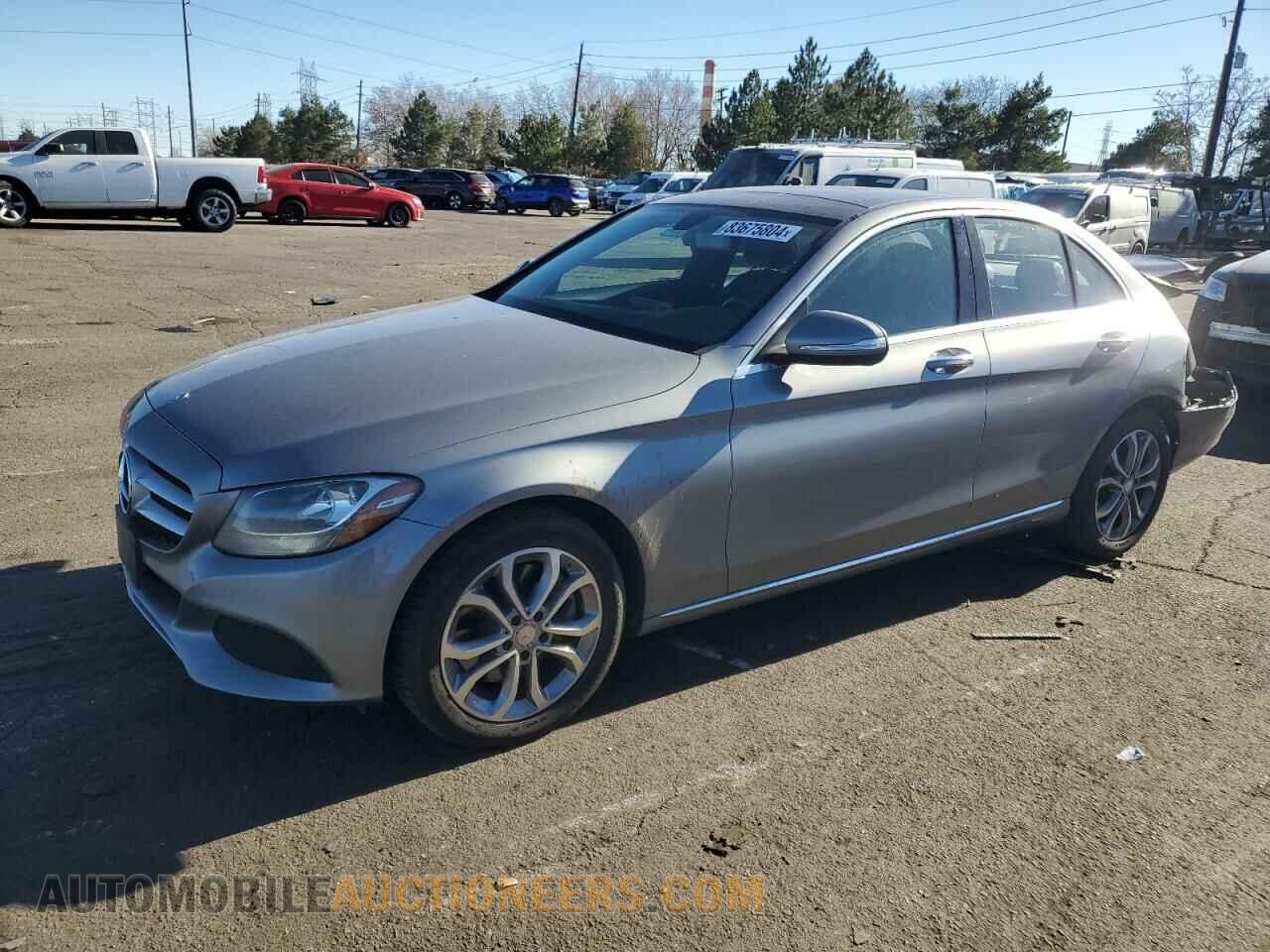 55SWF4KB8FU082373 MERCEDES-BENZ C-CLASS 2015