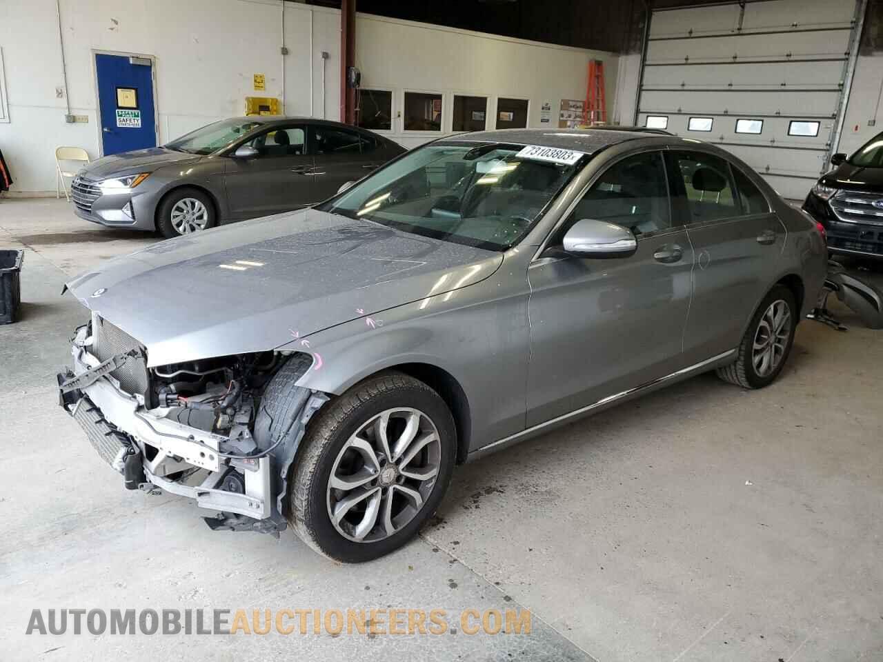 55SWF4KB8FU082440 MERCEDES-BENZ C-CLASS 2015