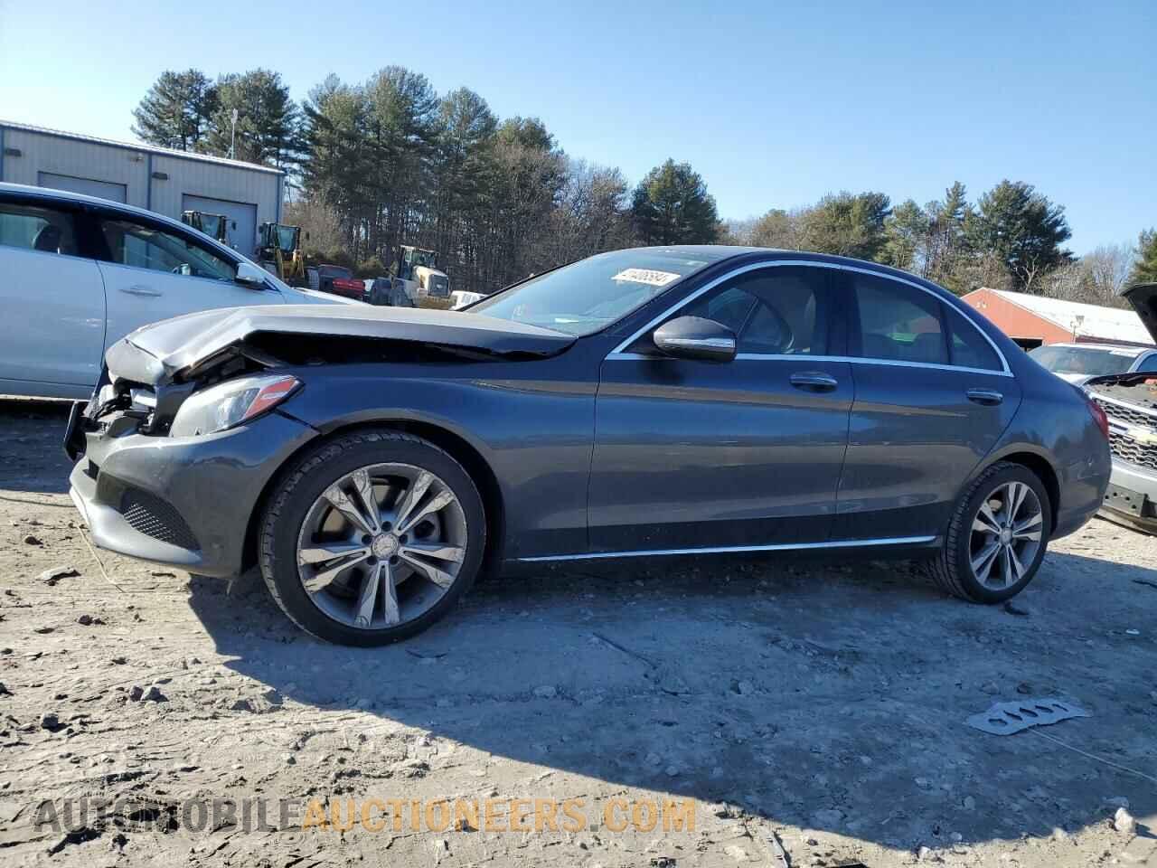55SWF4KB8FU082745 MERCEDES-BENZ C-CLASS 2015