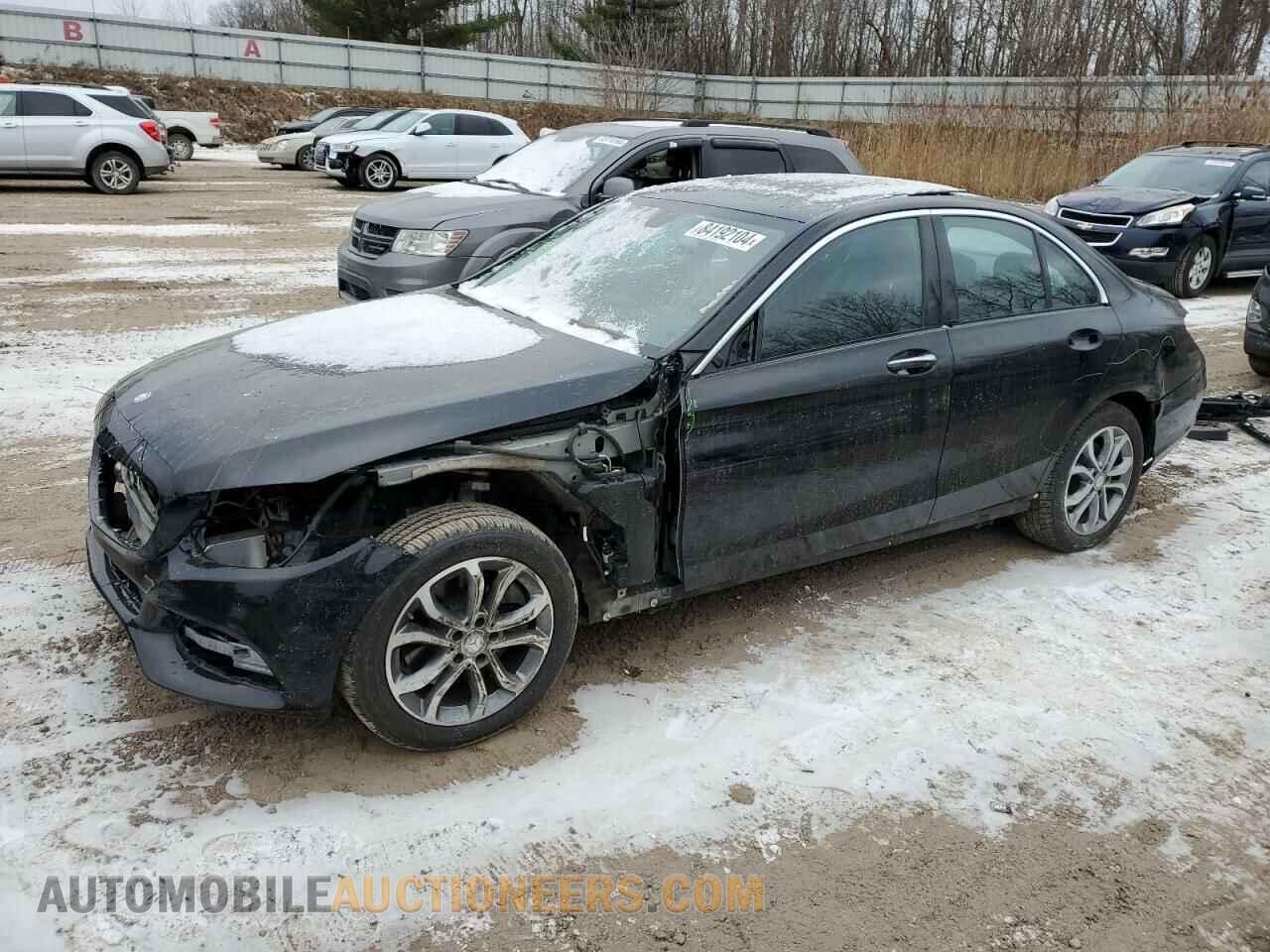 55SWF4KB8FU083135 MERCEDES-BENZ C-CLASS 2015