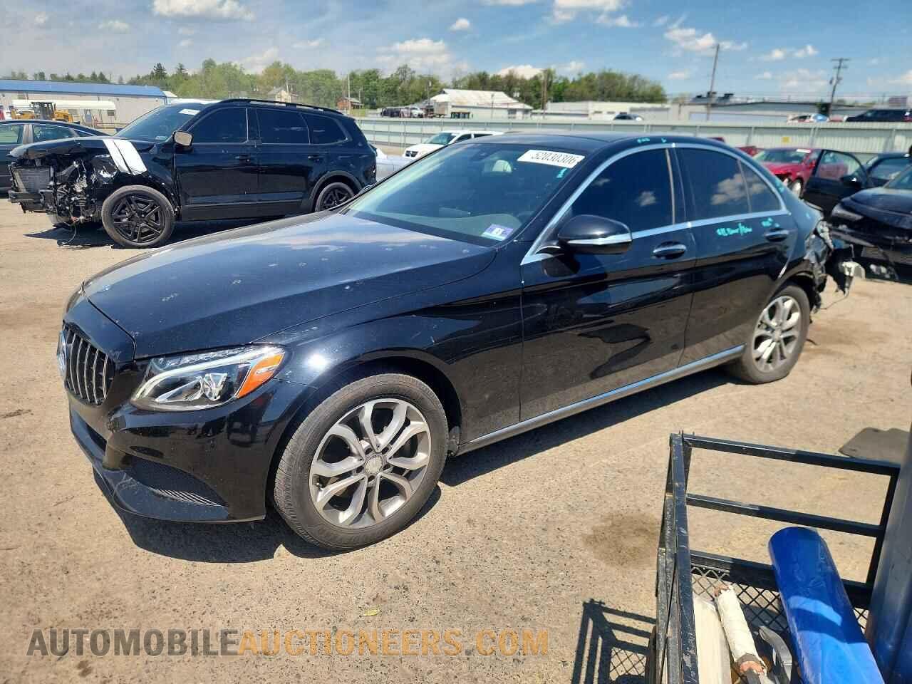 55SWF4KB8FU083717 MERCEDES-BENZ C-CLASS 2015