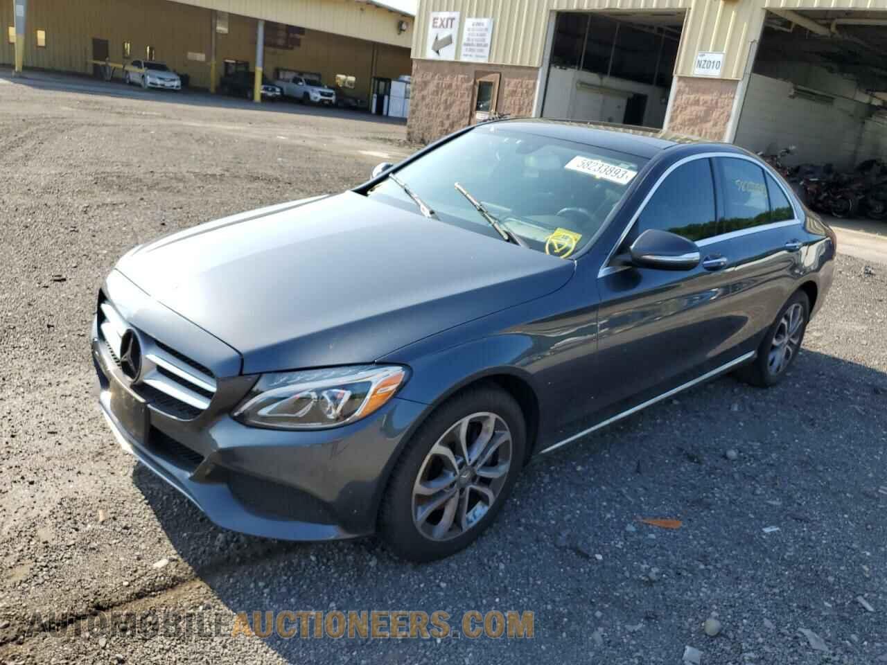 55SWF4KB8FU084592 MERCEDES-BENZ C-CLASS 2015