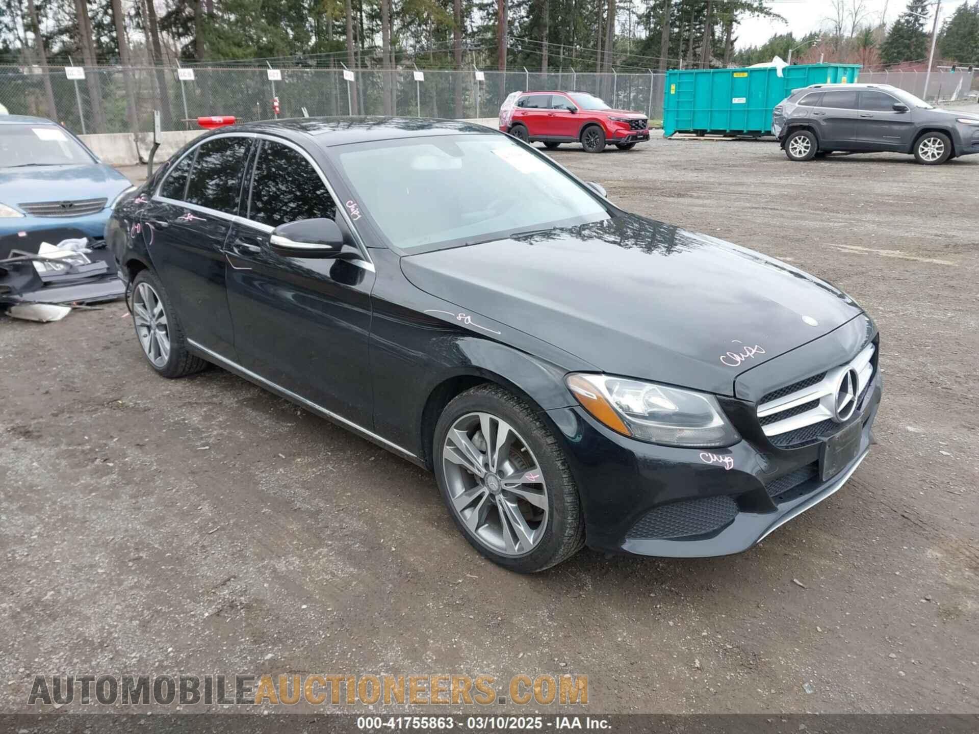55SWF4KB8FU086813 MERCEDES-BENZ C 300 2015
