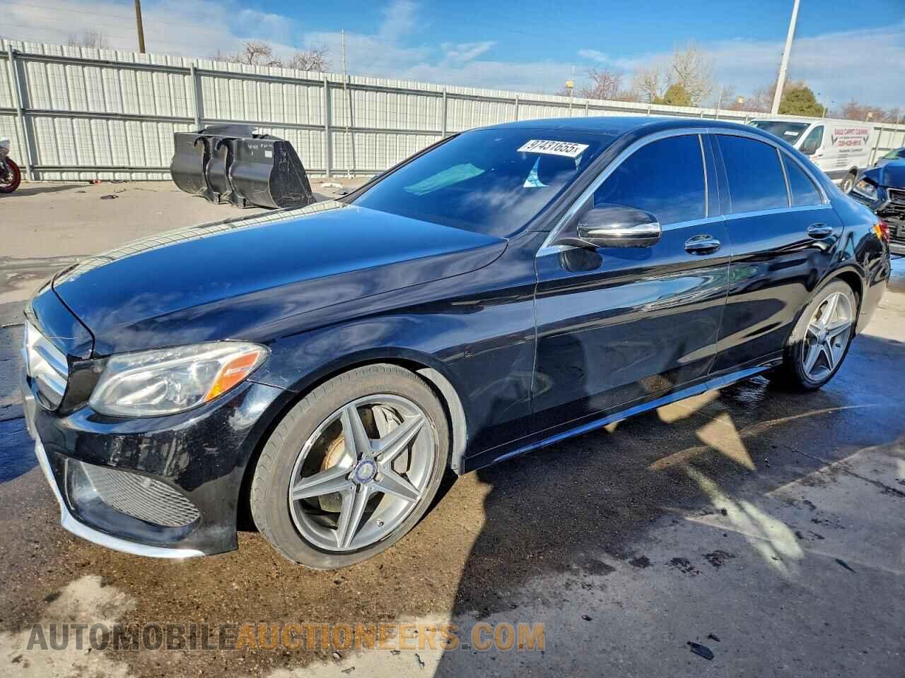 55SWF4KB8FU090831 MERCEDES-BENZ C-CLASS 2015