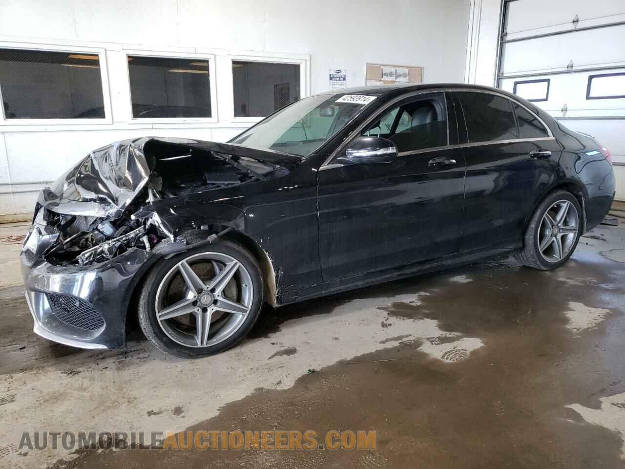 55SWF4KB8FU092109 MERCEDES-BENZ C-CLASS 2015