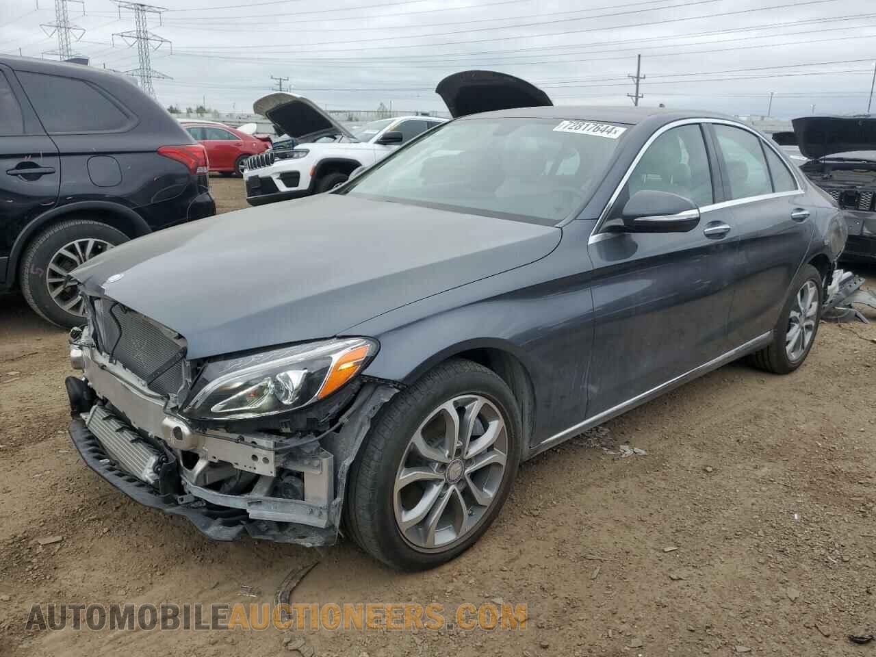 55SWF4KB8FU094586 MERCEDES-BENZ C-CLASS 2015